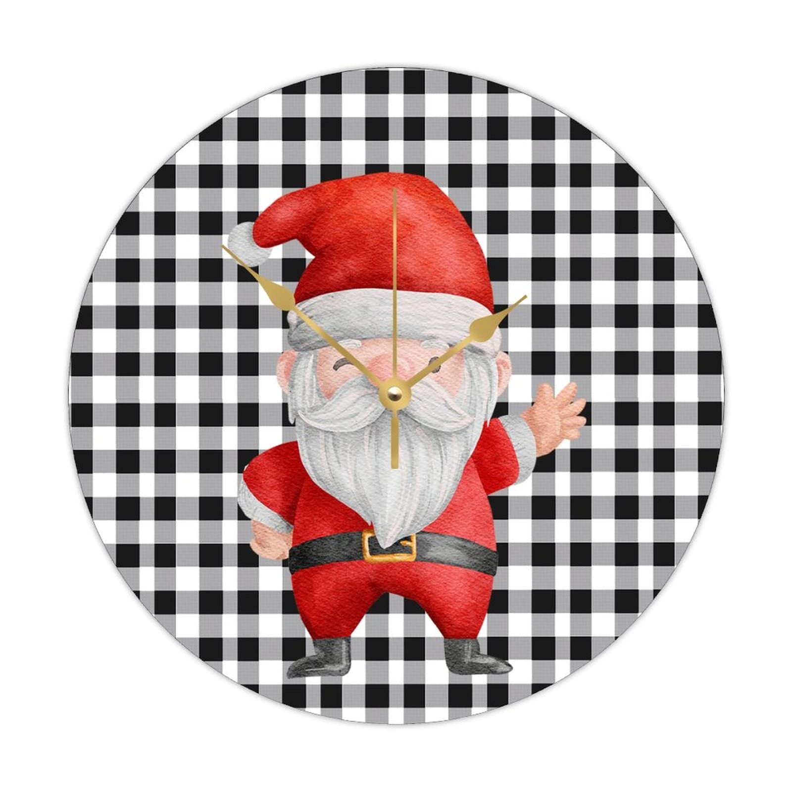 Horloge de Noël rétro pour embellir votre cuisine et salon en fête