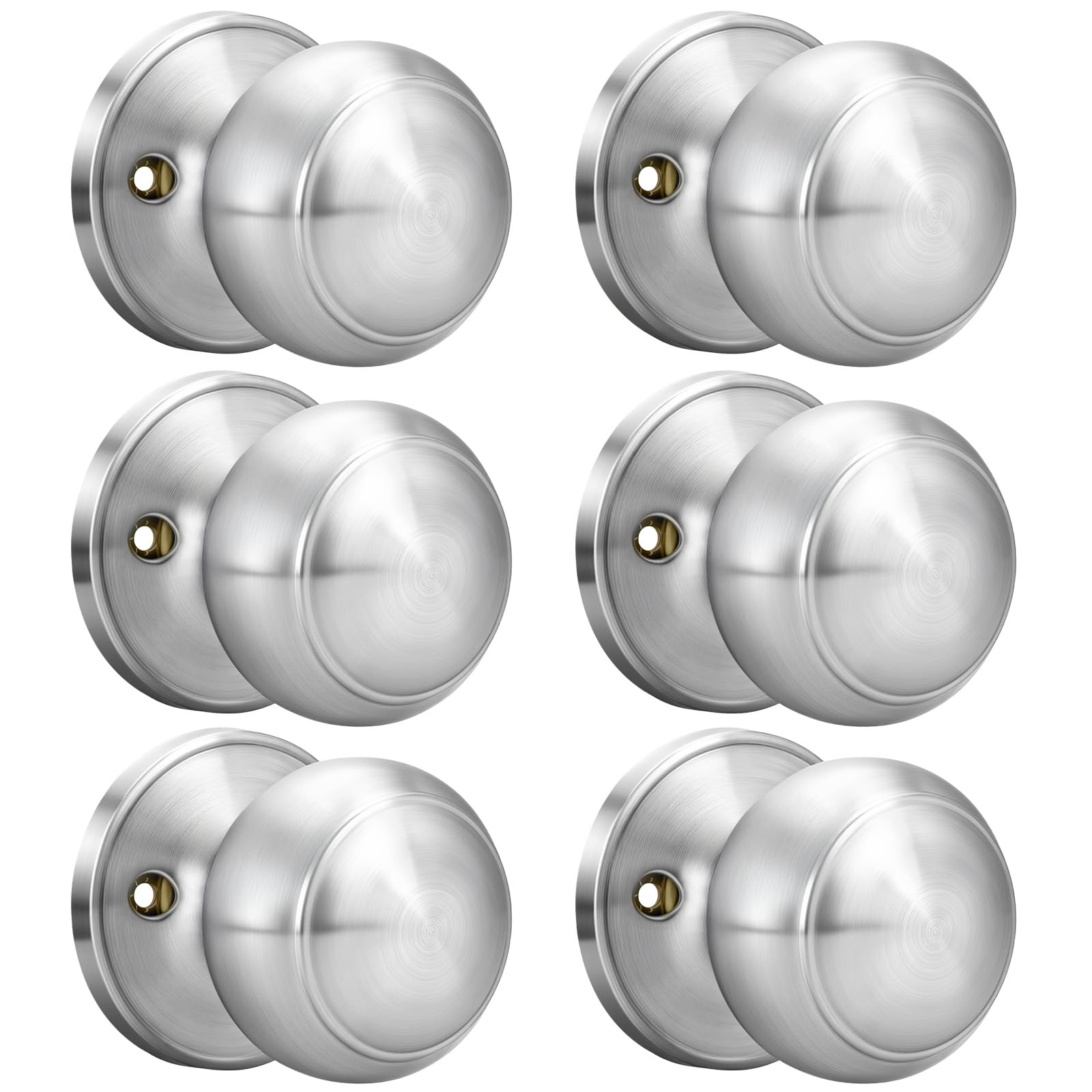 Black Door Knobs, 10 Pack Privacy Door Knobs Interior — Amazon image 18