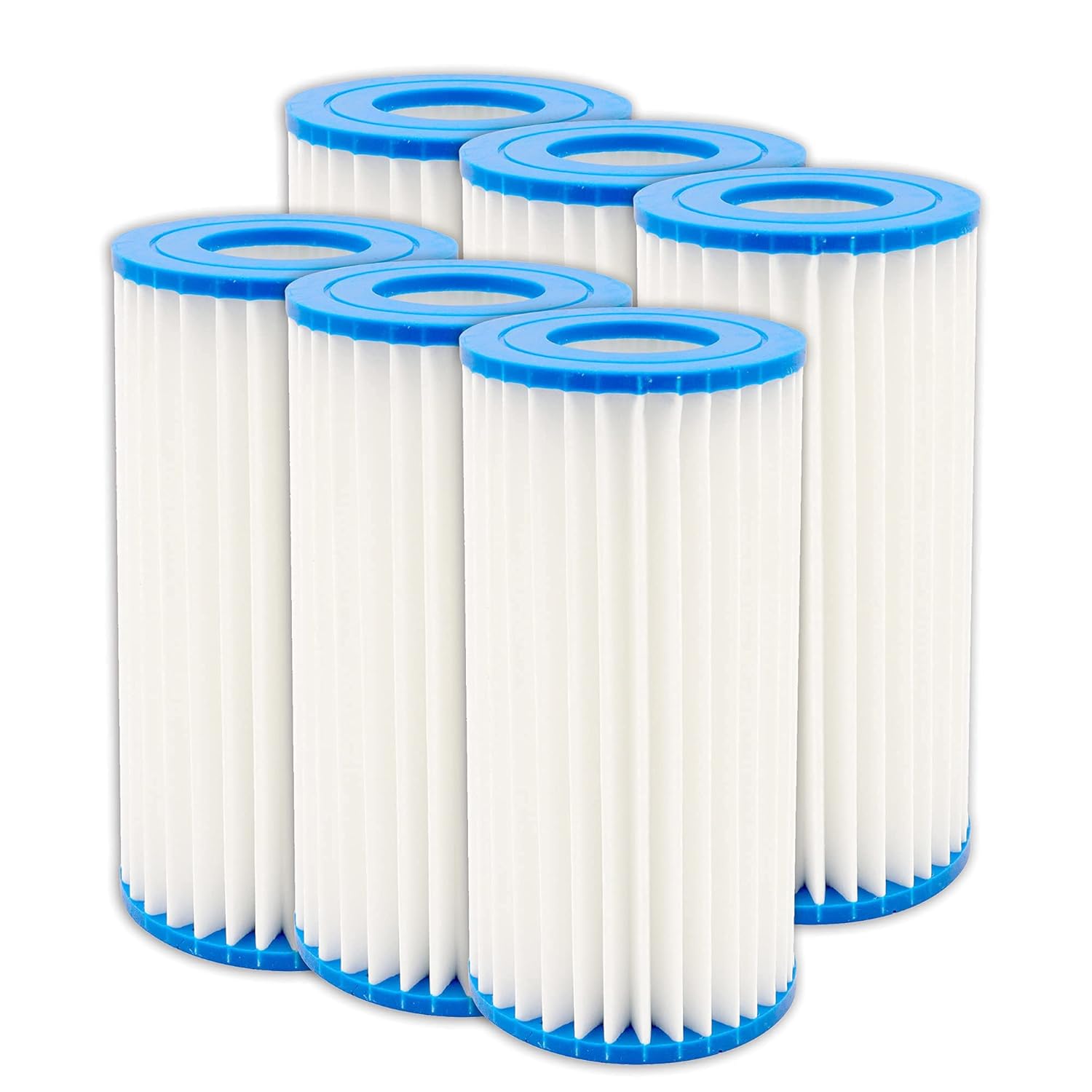 Reinlichkeit 6 Pack Type A or C Replacement Filter for Swimming Pool