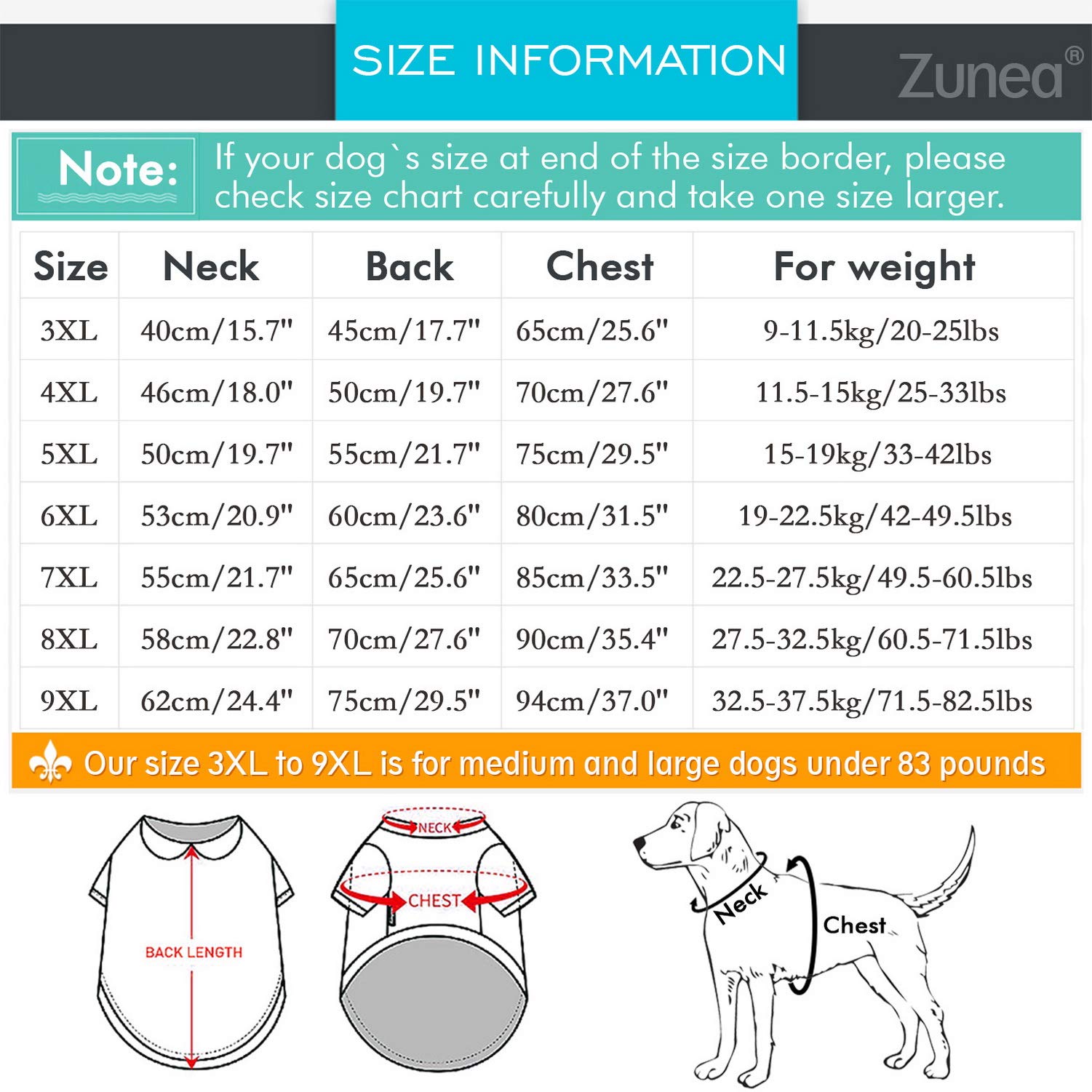 Zunea Manteau Imperméable pour Chien Moyens à Grands Réfléchissant Veste de sécurité Coupe-Vent Légère Doublée en Maille Vêtements pour Voyage/Randonnée pour Les Jours Pluie Rouge 7XL