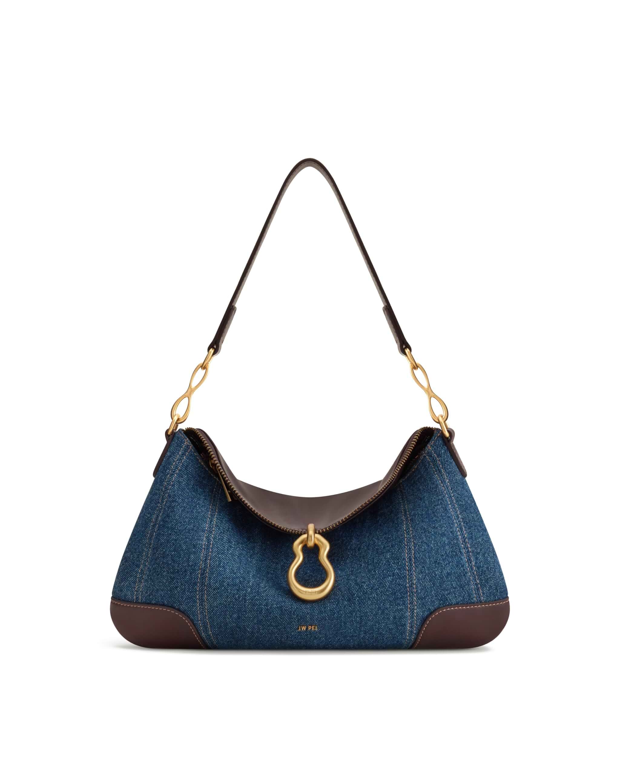 JW PEI Women's Jayla Metal Pendant Embellished Shoulder Bag