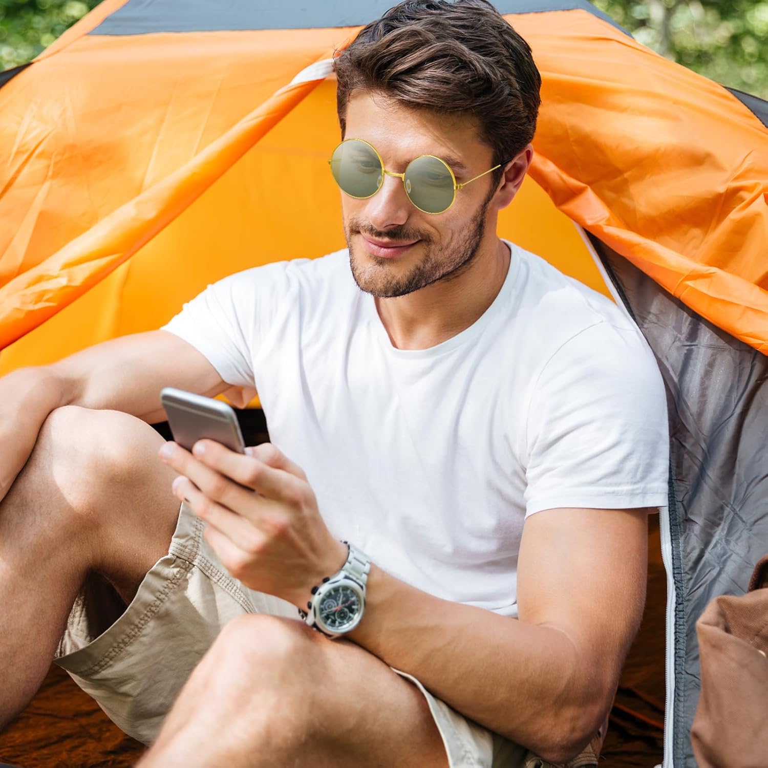 4/8/10/12/20/28 Pairs Hippie Sunglasses Round Hippie Glasses 70s Party Decorations Multicolored Glasses for Women - Image 6