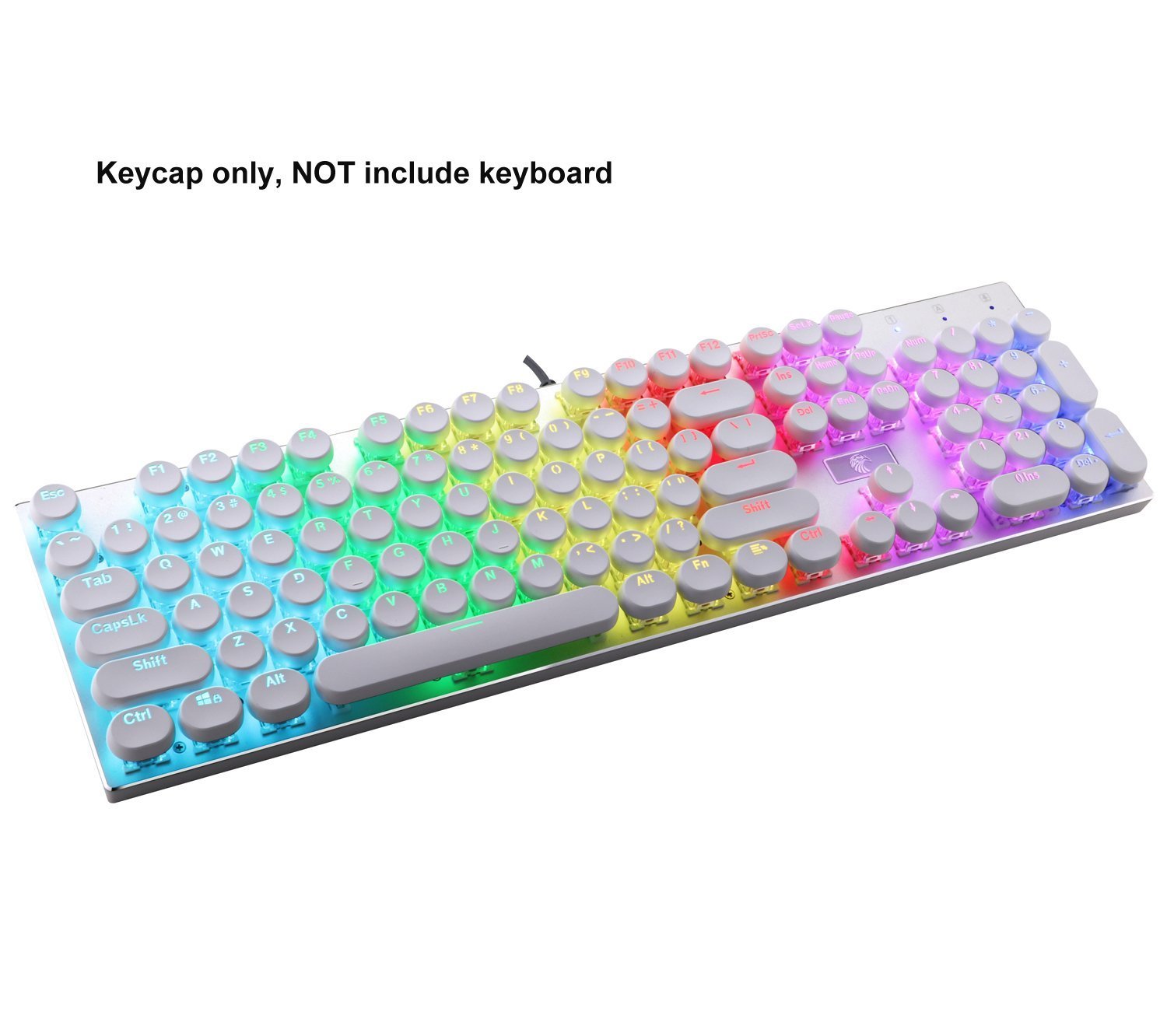 Bestwaytech EElement Keycap 104 Double Shot Injection Backlit Keycaps