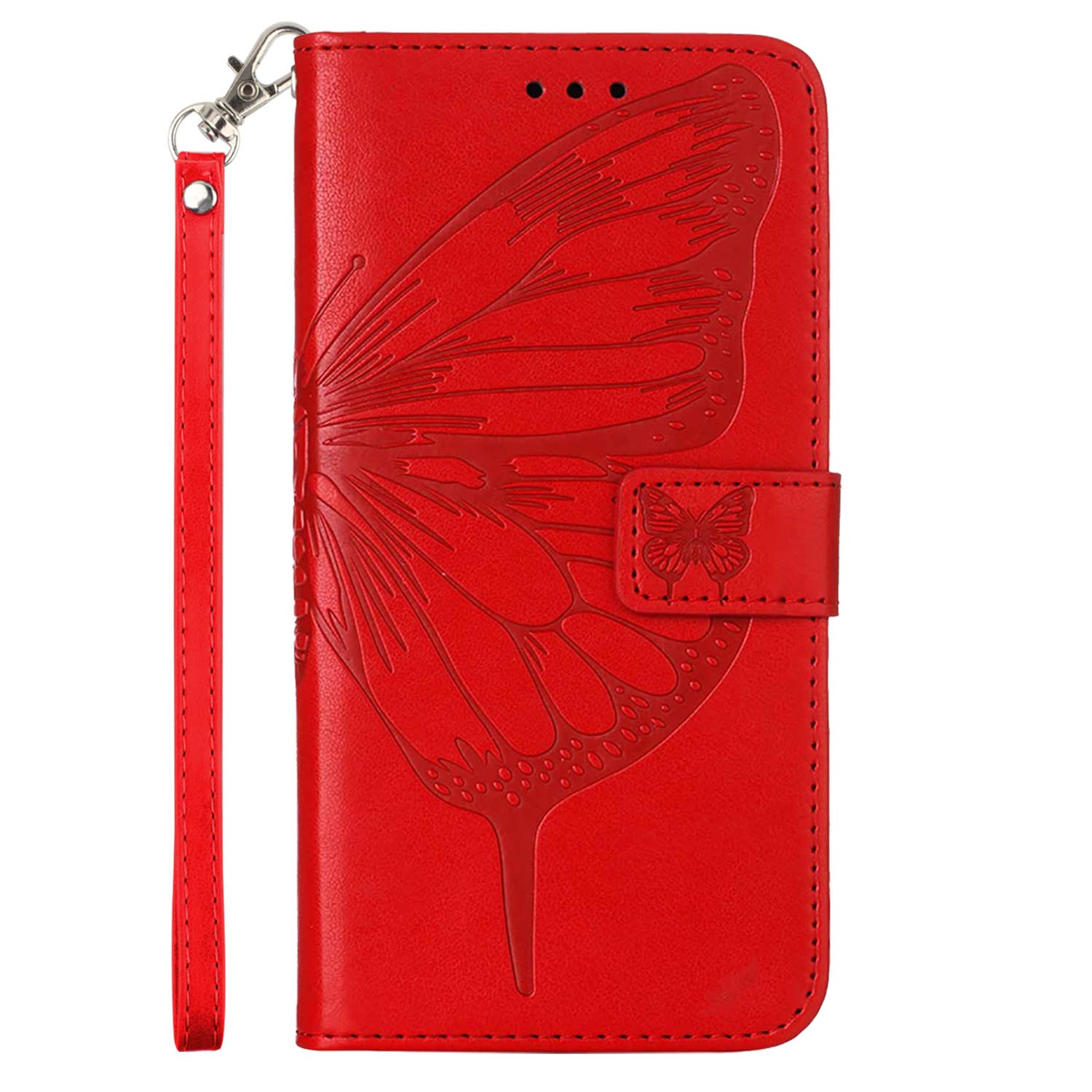 Custodia Per OnePlus Nord N100 Con Farfalla Viola, Cover Sottile In TPU Morbido, Antigraffio E Trasparente - 2