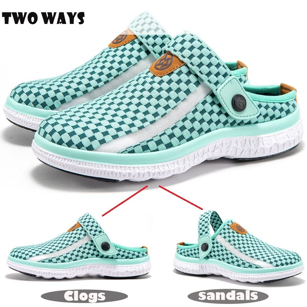 Zoccoli Spiaggia Uomo Donna Pantofole Sandali Estate Traspirante Scarpe da Giardino Mare Doccia Slip-on Sabot Casa Ciabatte 36-48