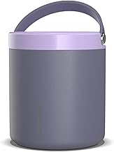 Hydrapeak 25oz Stainless Steel Vacuum Insulated Thermos Food Jar | Kids Thermos for Hot Food and Cold Food, Wide Mouth Leak-Proof Soup Thermos for Adults, 10 Hours Hot and 16 Hours Cold (Plum)