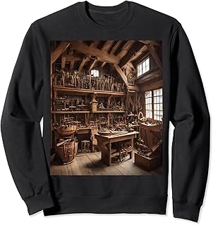 Shipwright Workshop Wooden Ships Sweatshirt