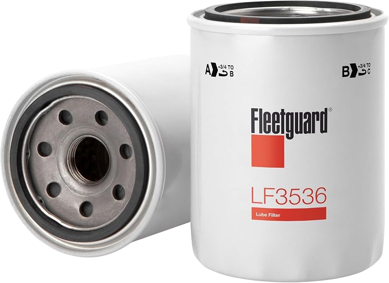 Filtro de óleo lubrificante spin-on Fleetguard Cummins LF3536 para veículos pesados – 1 unidade