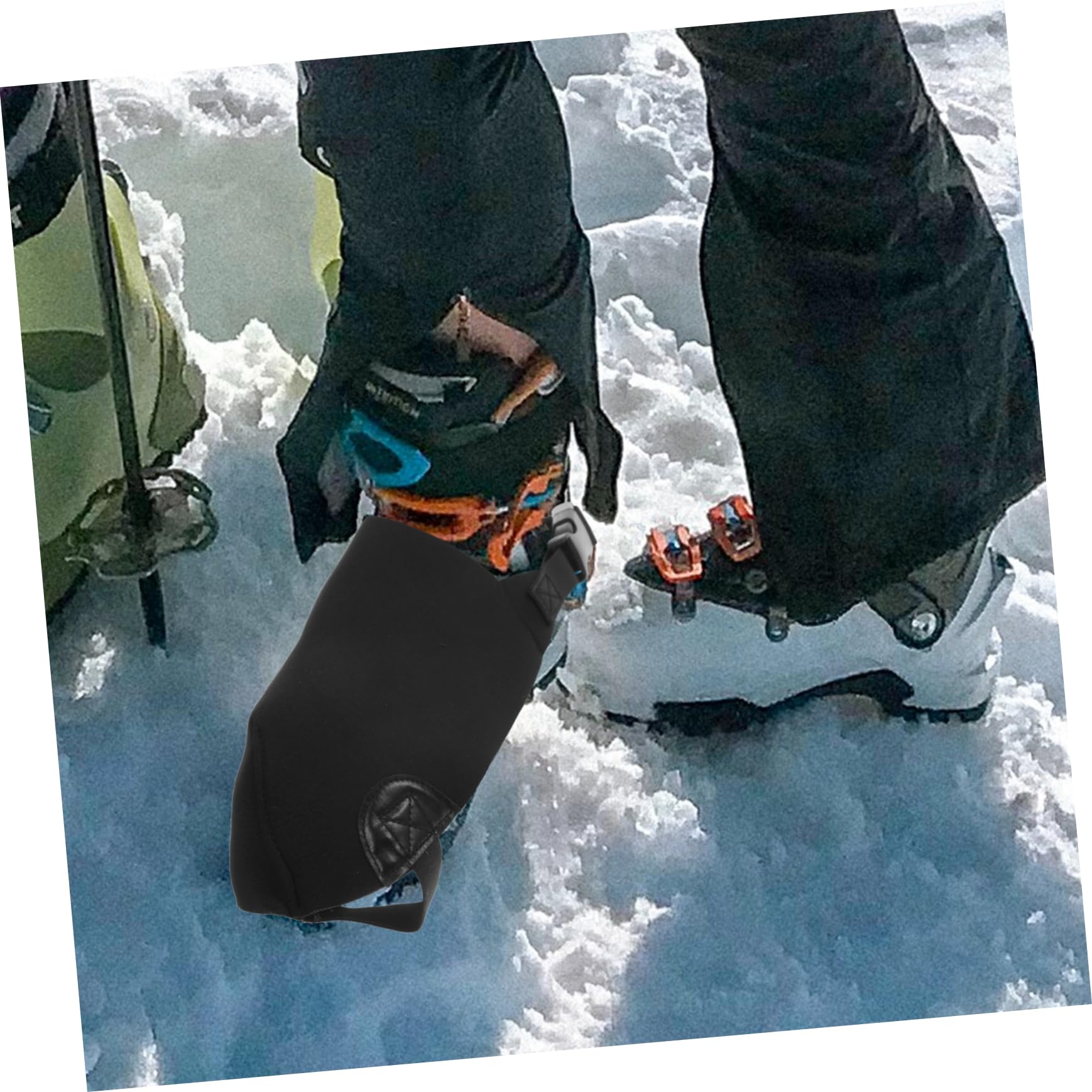 SOIMISS 5pares Cubiertas Impermeables para Zapatos Antinieve y Antideslizantes Polainas Unisex para Senderismo y Actividades Al Aire