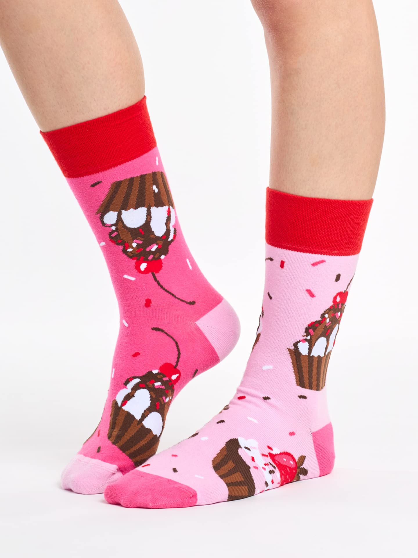 Dedoles Calzini Unisex Donna Uomo & Bambini Calze Cotone con tanti Design divertenti Calcio Bicicletta Piante Cavalli Regalo sinistra destra diversi