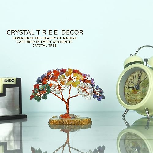 Miniatura 6 de Árbol de chakras, árbol de los siete chakras, árbol bonsái de cristal, árbol de dinero GoodLluck, piedras y cristales, árbol de la vida de chakras,