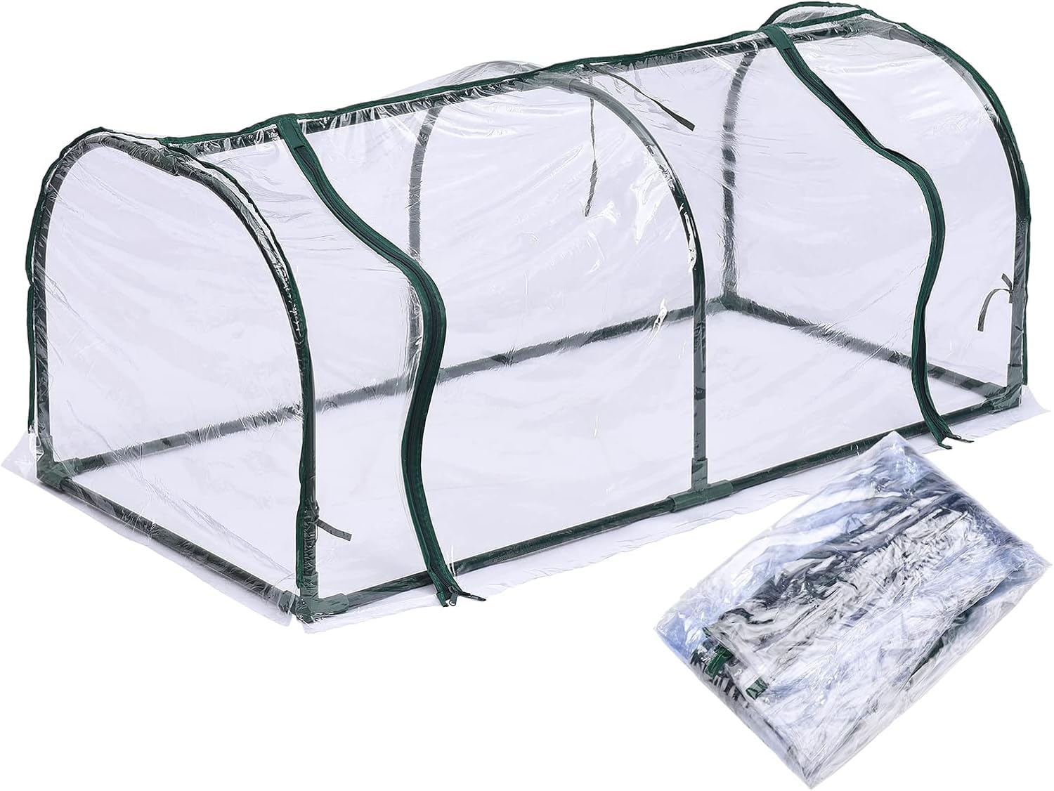 Mini szklarnia plastikowa szklarnia na zewnątrz przezroczysty namiot wewnątrz lub na zewnątrz dla roślin wodoodporny odporny na promieniowanie UV gorący dom do ogrodu patio podwórko balkon
