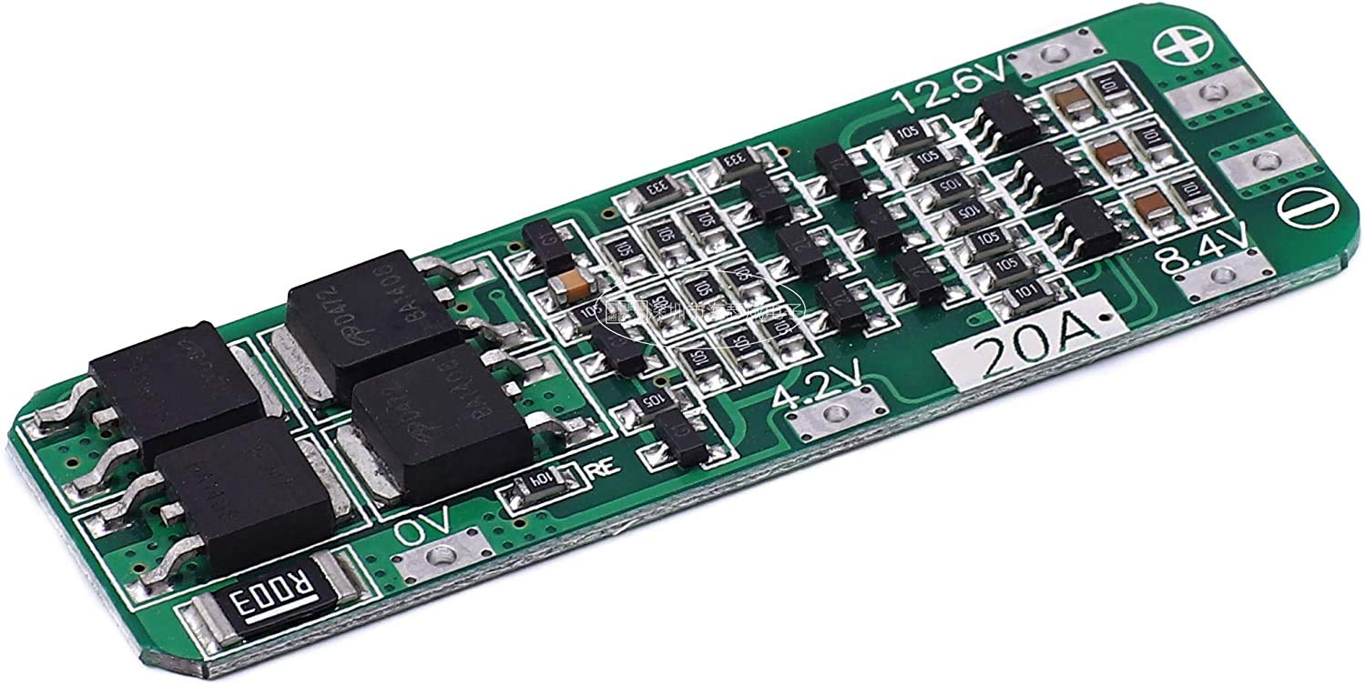 Electrobot BMS 3S 20A 11.1V 12.6V 18650 Li-ion Lithium Battery Protection Board Module (B08P21XP66) Amazon Price History, Amazon Price Tracker