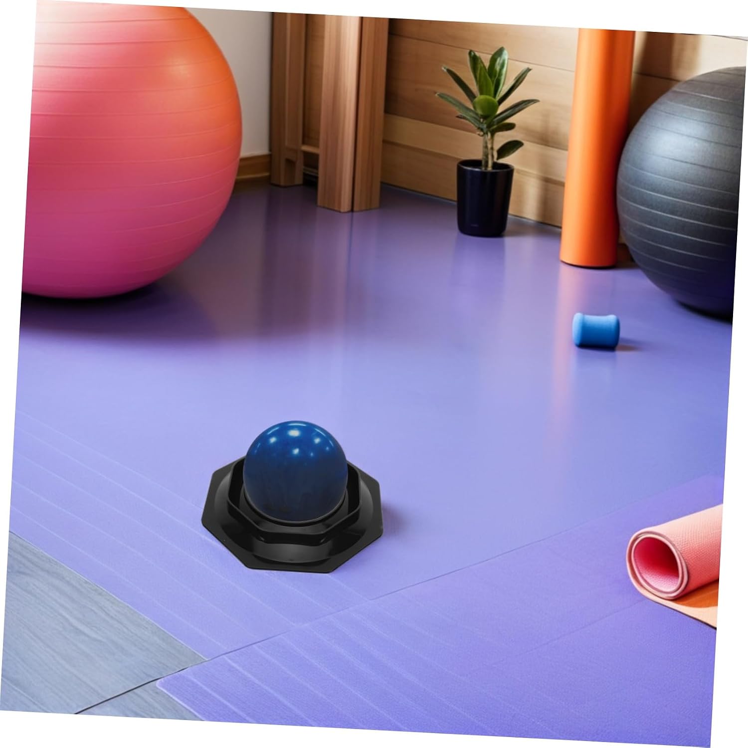 VOSAREA Bowling Ball Sanding Pad Holder for Ball Resurfacing and Training, Plastic Sandpaper Tool to Accuracy and Extend Use Life, Universal Sanding Tool for Players