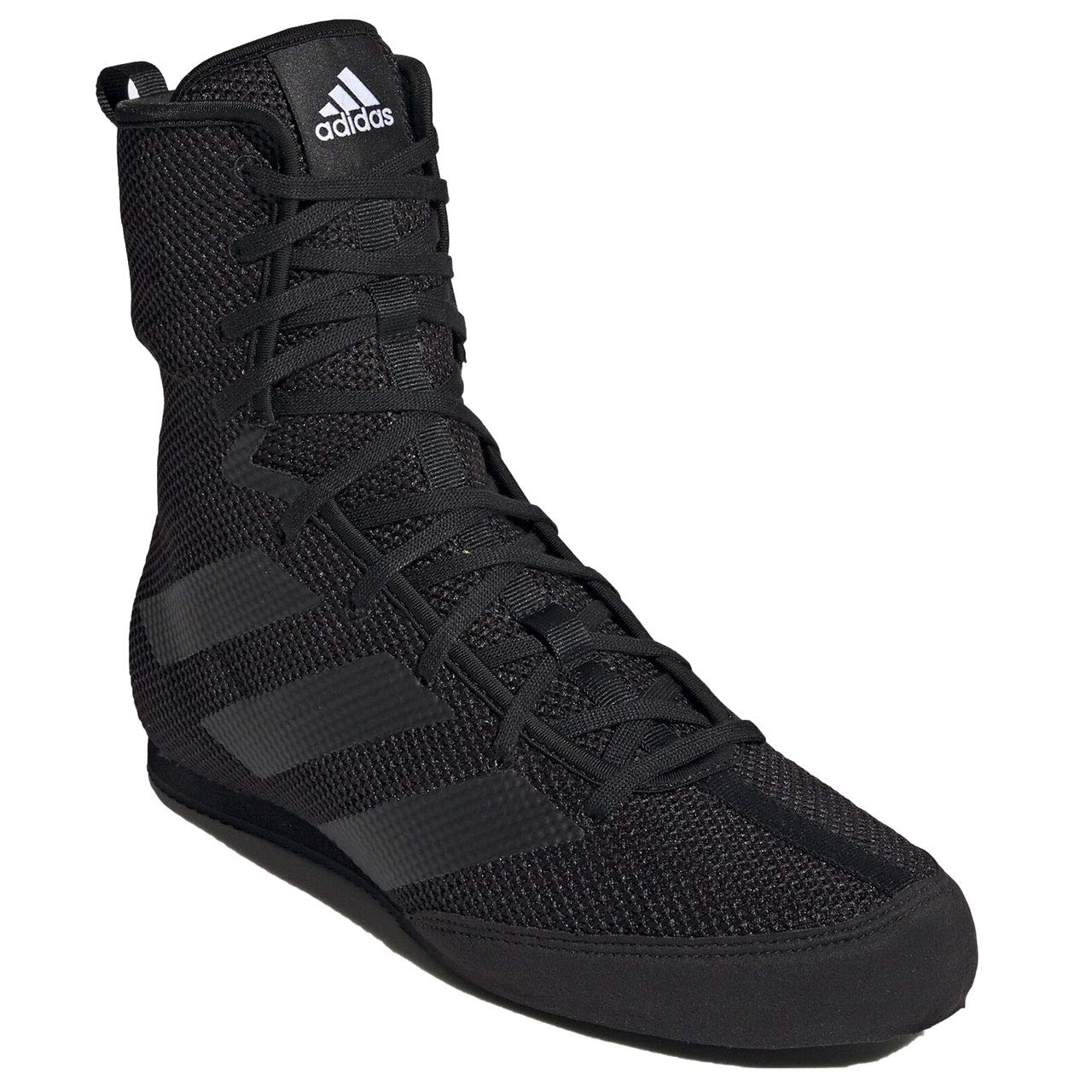 adidas Unisex Box Hog 3 F99921 buty fitness dla dorosłych, Czarny Czarny F99921, 43 1/3 EU