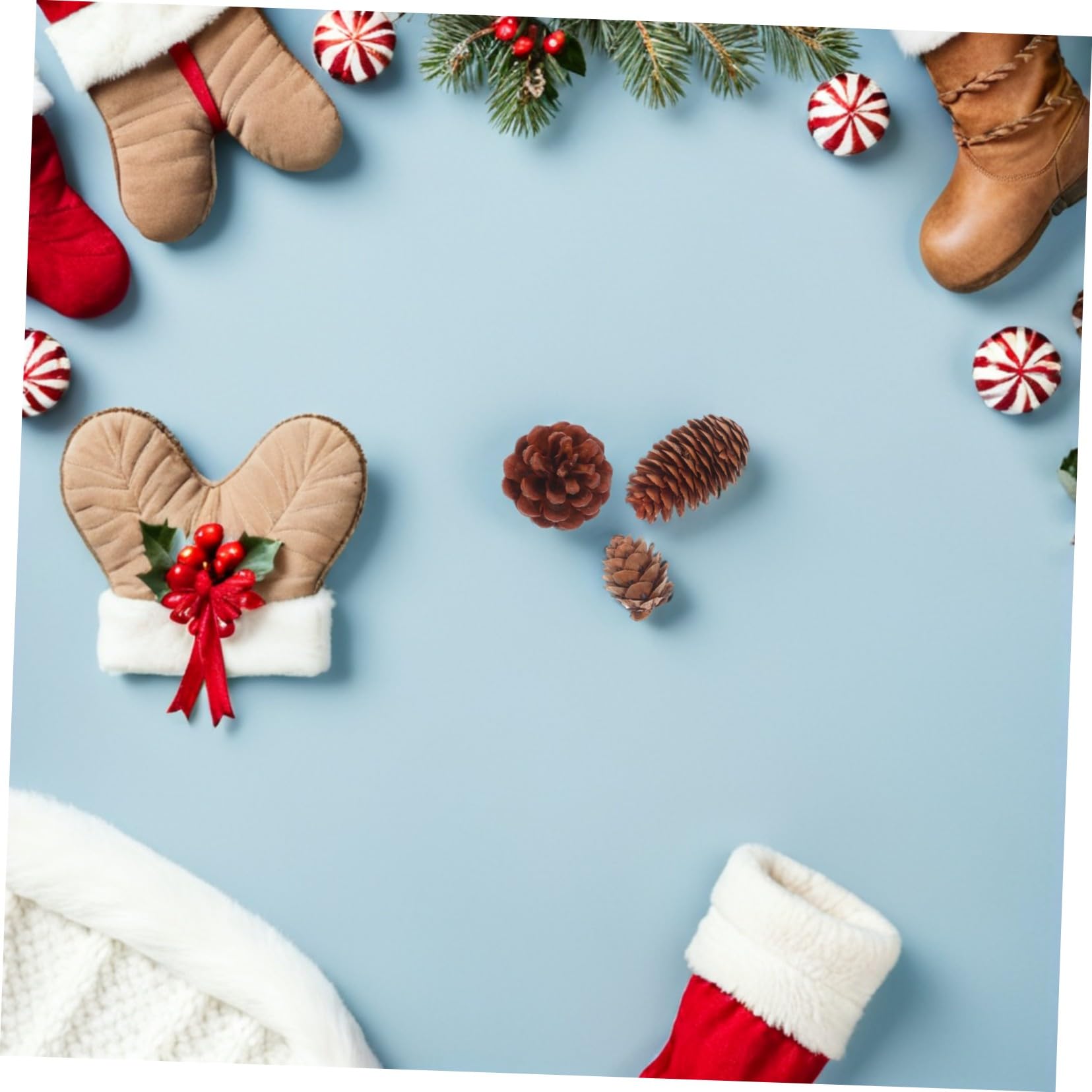 Zerodeko 120 Stück Teiliges Kleine Natürliche Tannenzapfen für Basteln und Dekoration Vielseitig Einsetzbar als Vase Füller oder Weihnachtsbaum Schmuck Nachhaltige Mini Pine Cones für