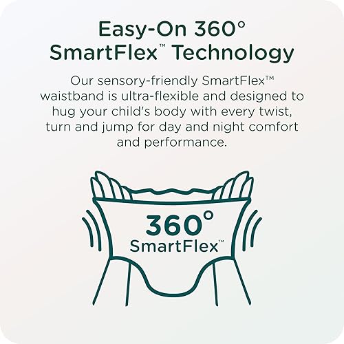 Miniatura 4 de Pañales de estilo Pull Up SmartyPants Verificado seguro y a base de plantas por EWG Cintura acolchada de 360, súper absorbente para protección