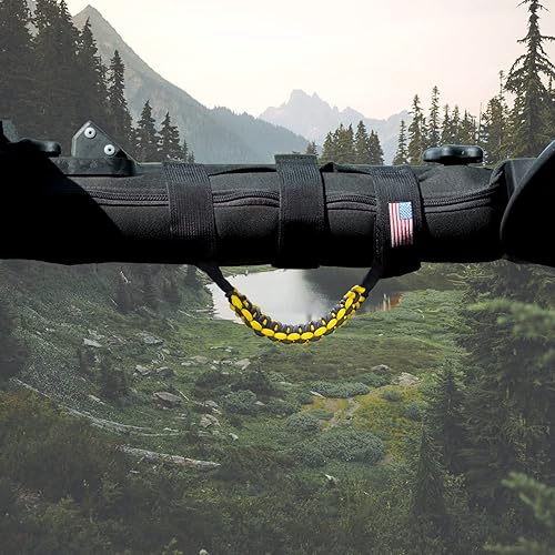 Vista 105 de 4 asas de agarre de barra antivuelco compatibles con Jeep Wrangler JLU JK JKU TJ YJ LJ JT JL y Gladiator JT 1987-2021 UTV y ATV, se adapta a barras