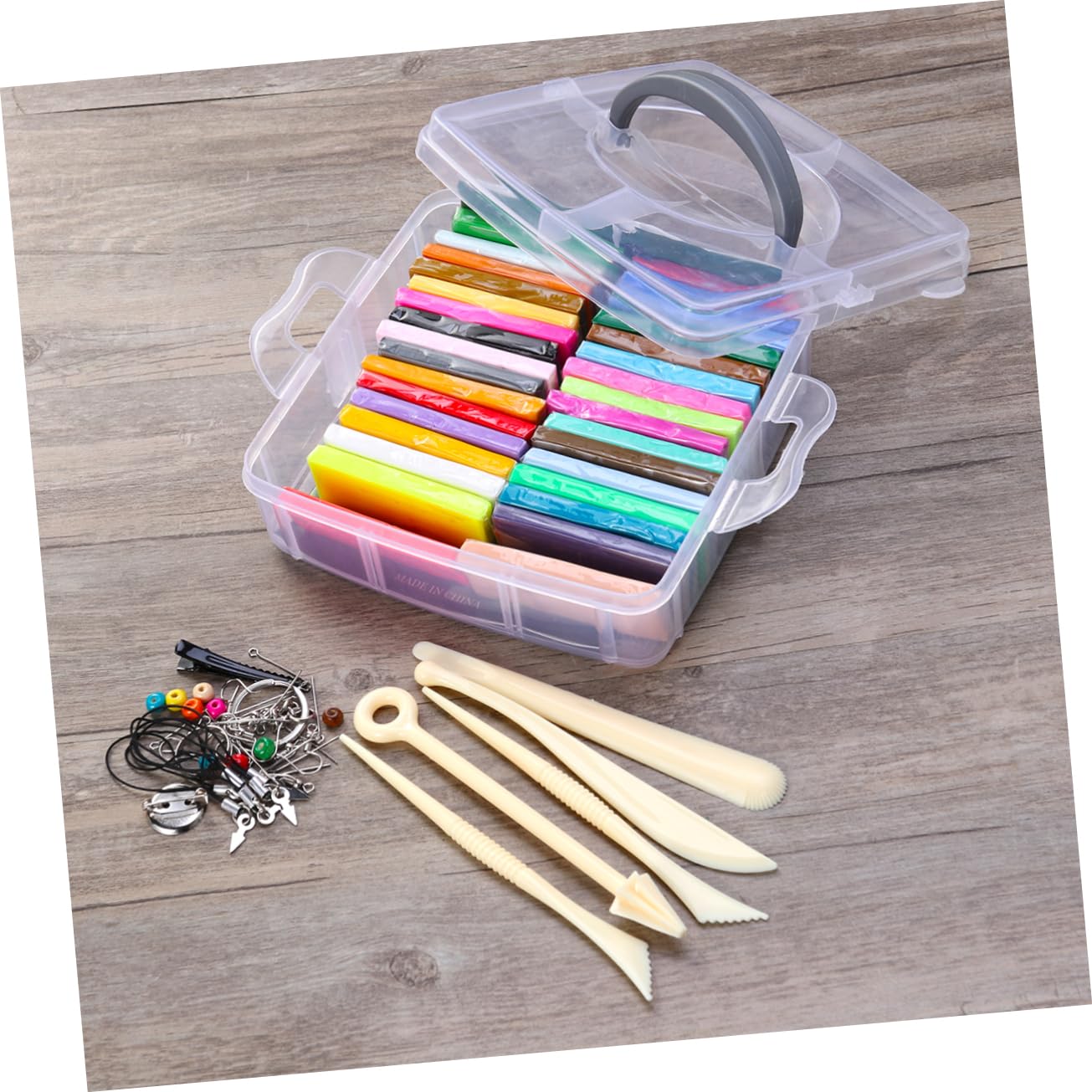 STOBOK Argilla Polimerica Da Cuocere in Forno Colori Blocchi Di Argilla Da Modellare Creativi