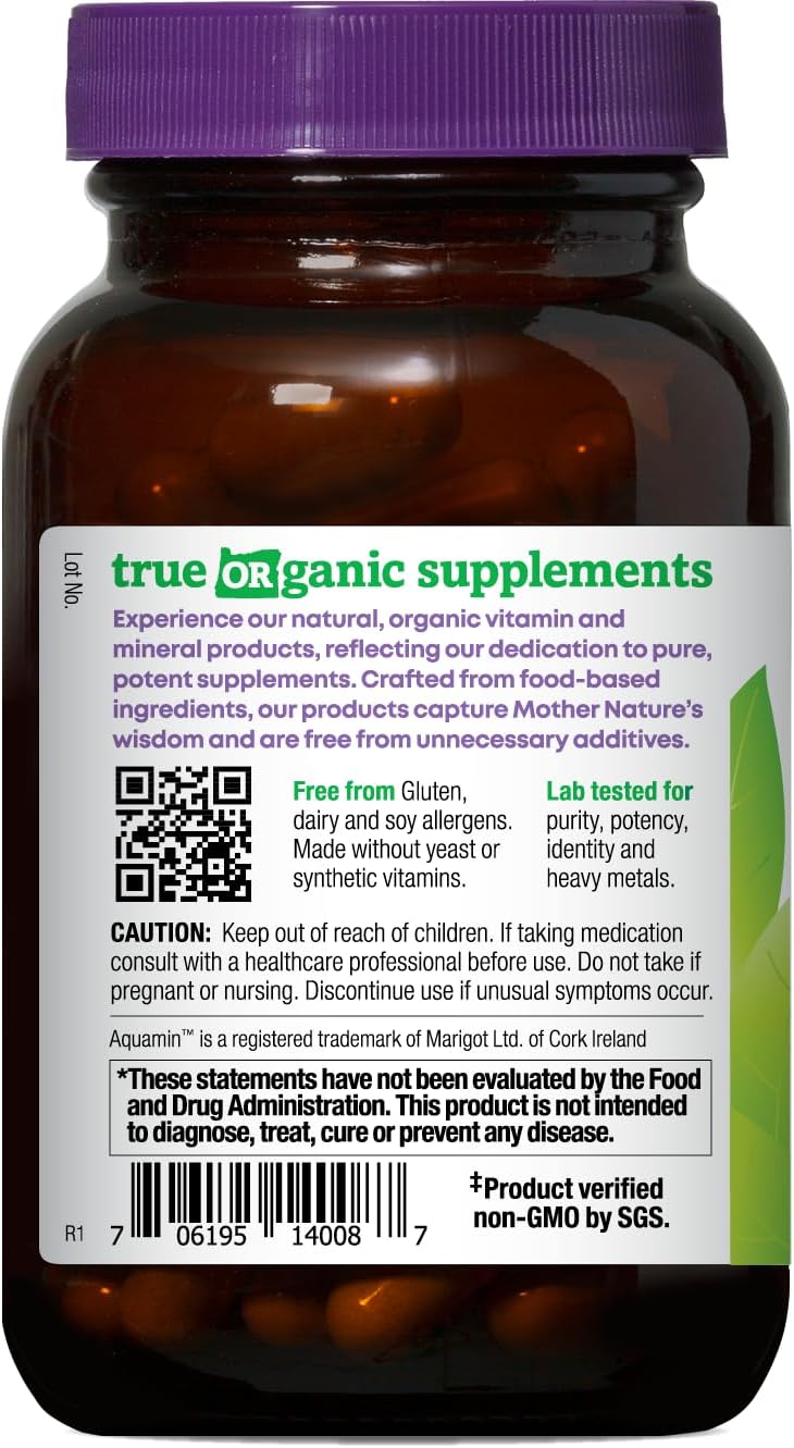 Oregon’s Wild Harvest Organic Vitamin C Capsules – 60 Vegan Capsules – Immune & Cellular Health Support with Amla Fruit & Red Marine Algae – USDA Organic, Non-GMO, Gluten Free - Image 3