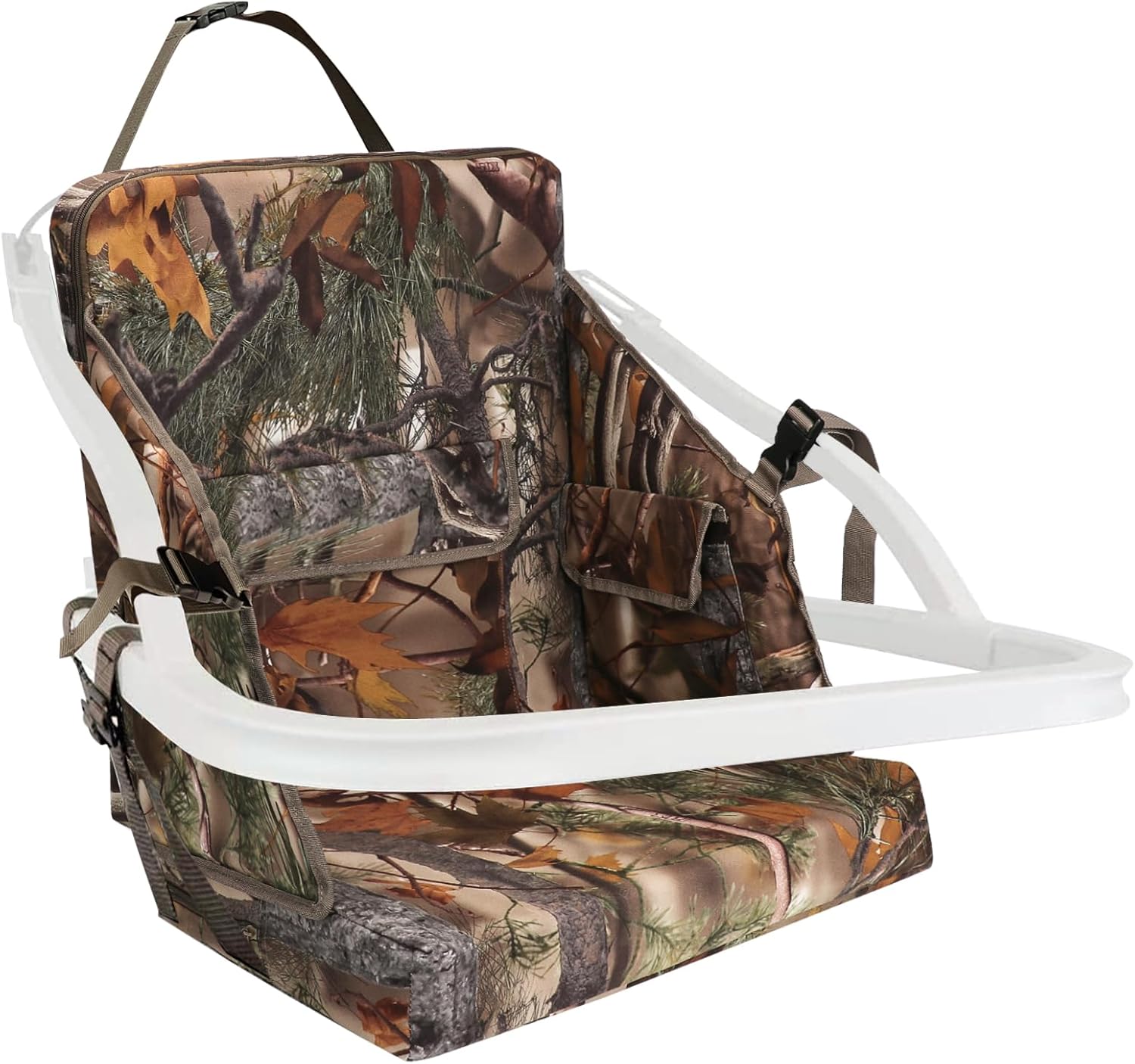 Tree Stand Seat Replacement,Adjustable Treestand Seats for Hunting,Portable Hunting Seat,Comfortable Hunting Tree Seat Stands,Replacement Climbing Treestand Seat Accessories