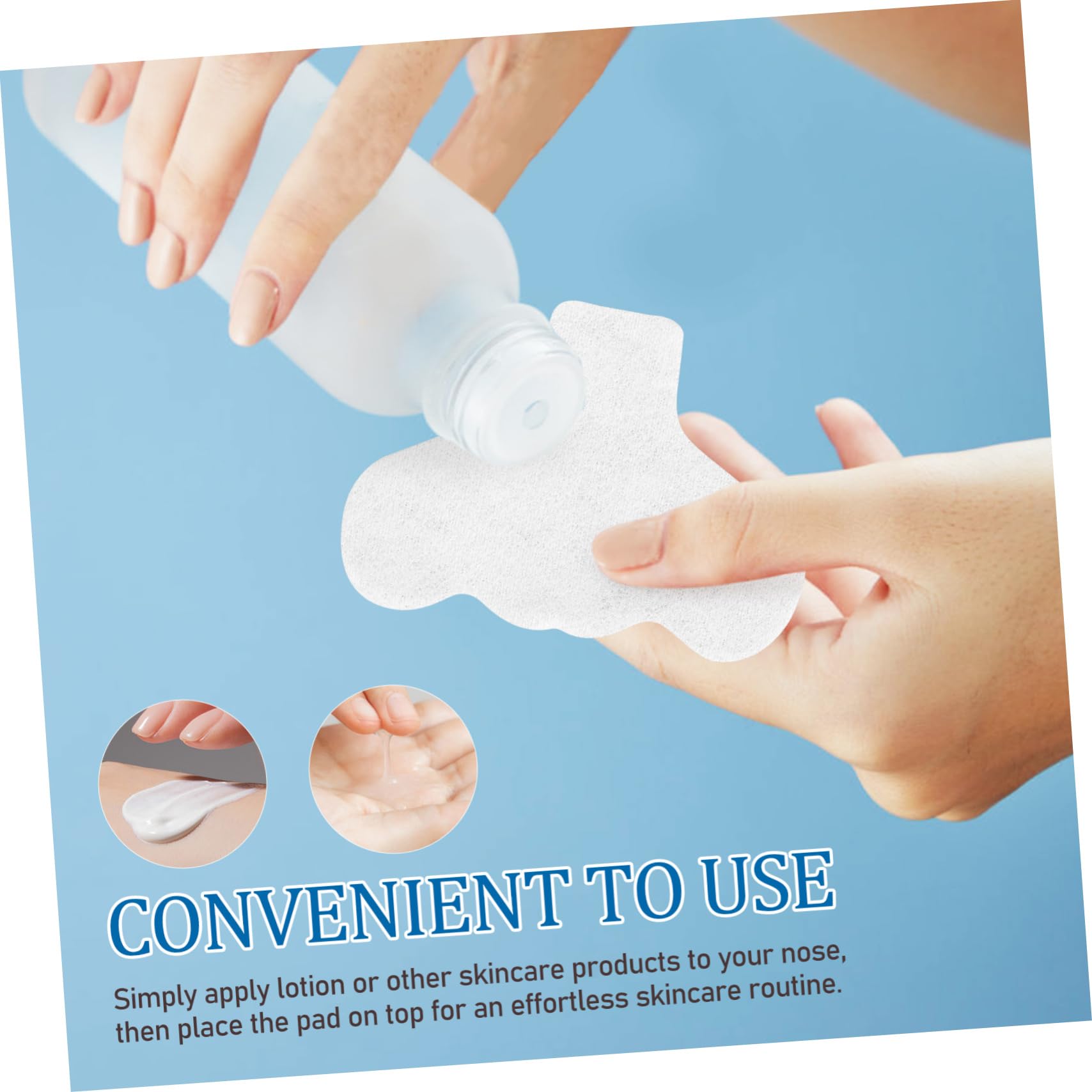 Didiseaon Film Wrinkle Tape 200 Pcs Face Wrinkle Tape Lines Sebaceous Filaments Removal Patch