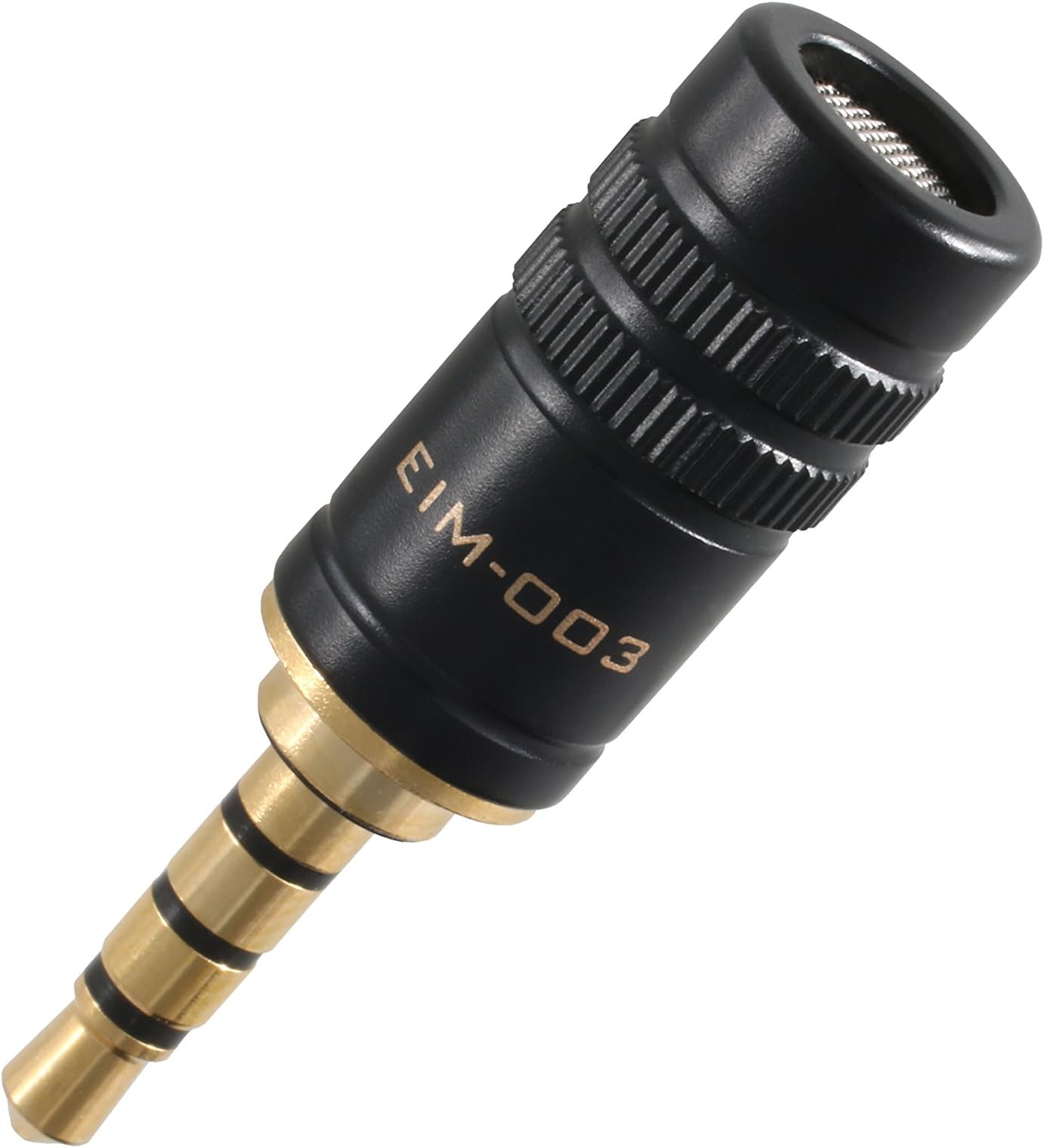 EDUTIGE EIM-003 omnidirectional condenser microphone linear frequency for sound measurement, acoustic music, piano, guitar recordings with smartphone, tablet