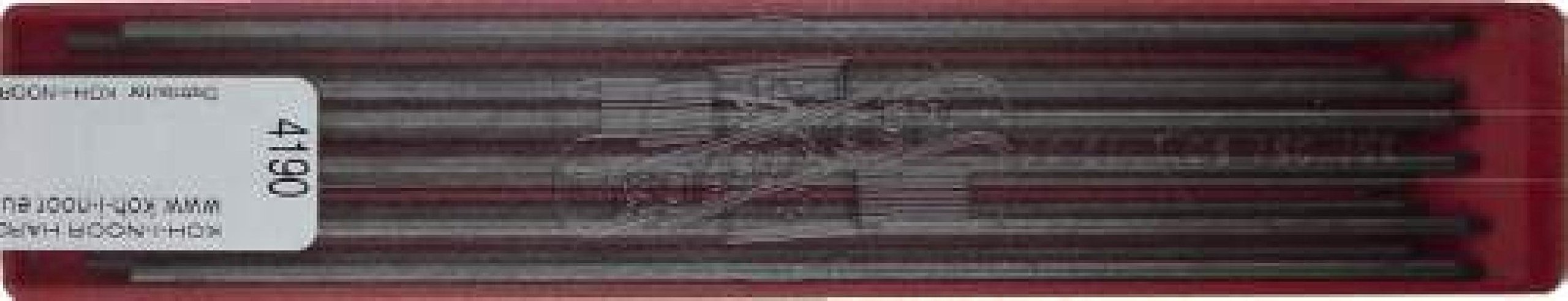 KOH-I-NOOR 4190-H Mine di grafite 2 mm 12 pezzi
