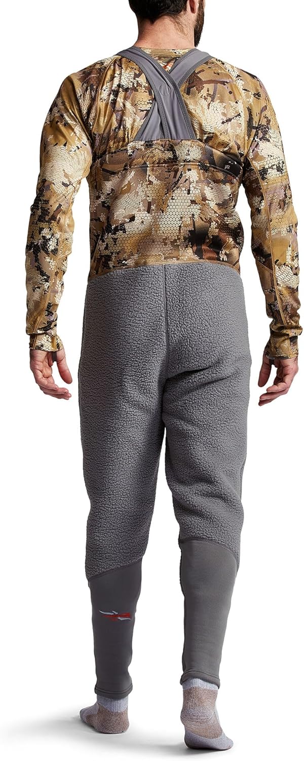 Sitka Gear Men's Gradient Cold Weather Water Repellent Insulated Non-Compressible Ultra-Thick Fleece Hunting Bib