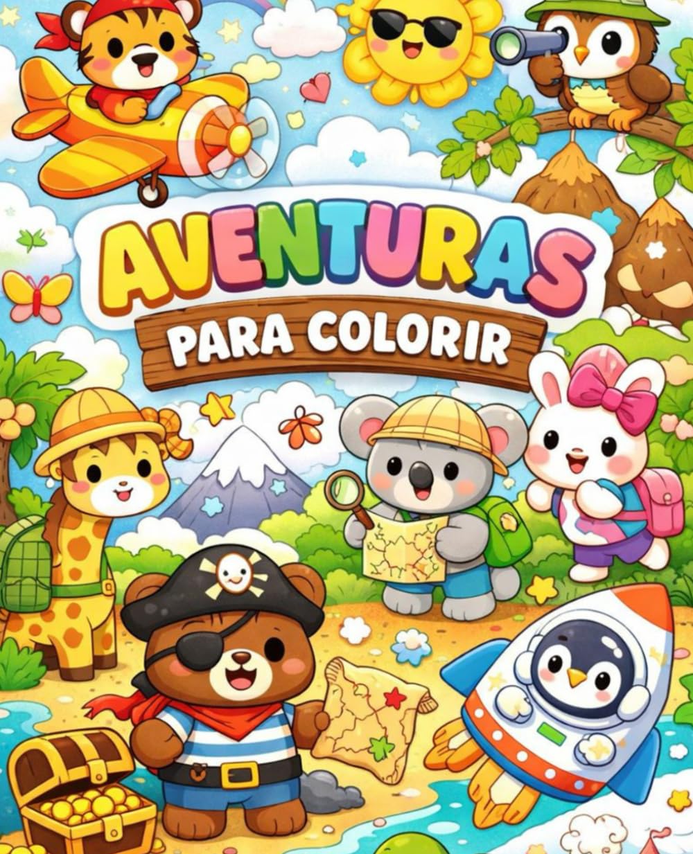 Aventuras para colorir