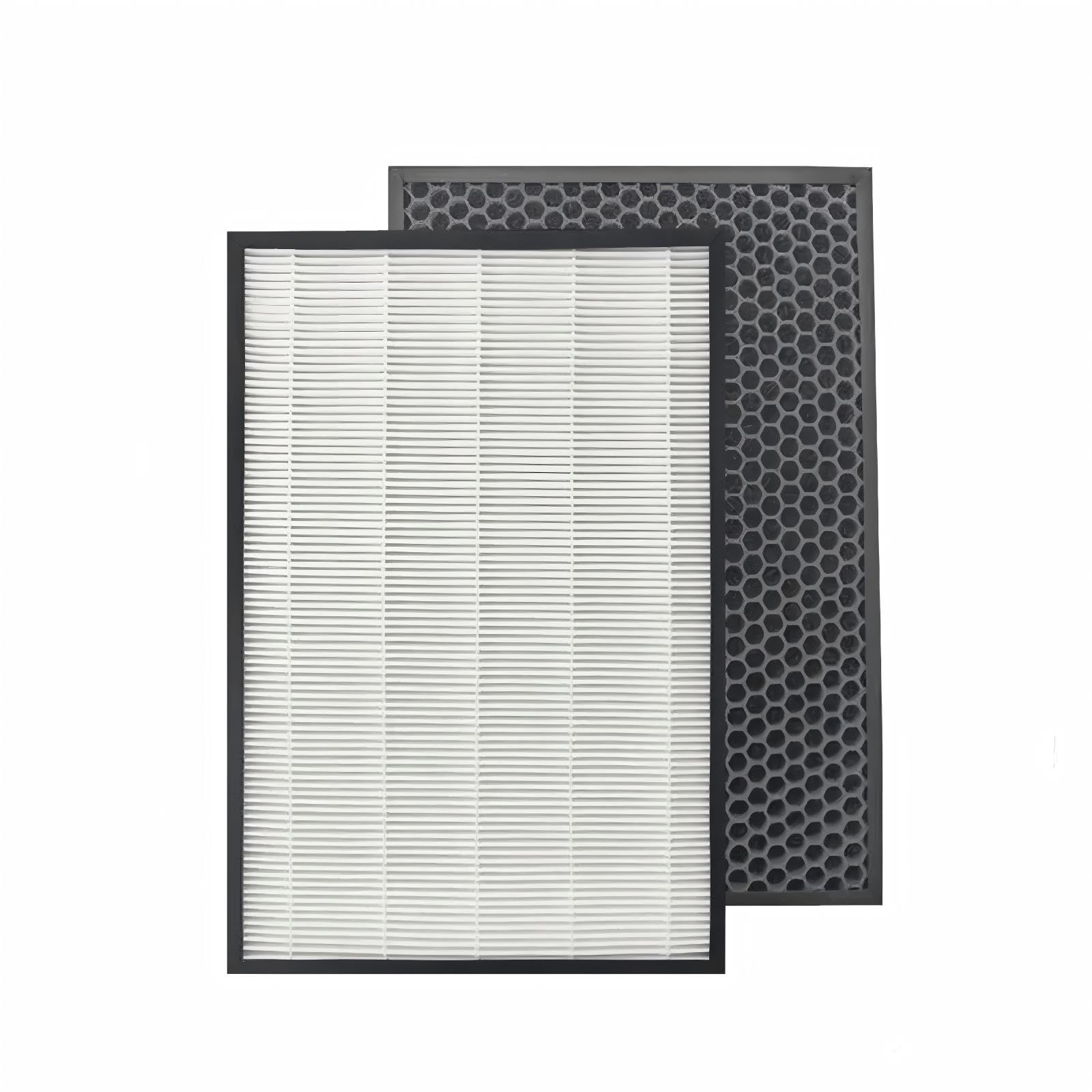 Ycddjjpcv 1 Set Filter Air Purifier Filter，Compatible For Sharp Air Purifier Kc-D40e-W Kc-D50 Kc-E50 Kc-F50 Kc-D40e，High Efficiency，Low Noise，Long Lasting，Easy Install(1 Set Filter)