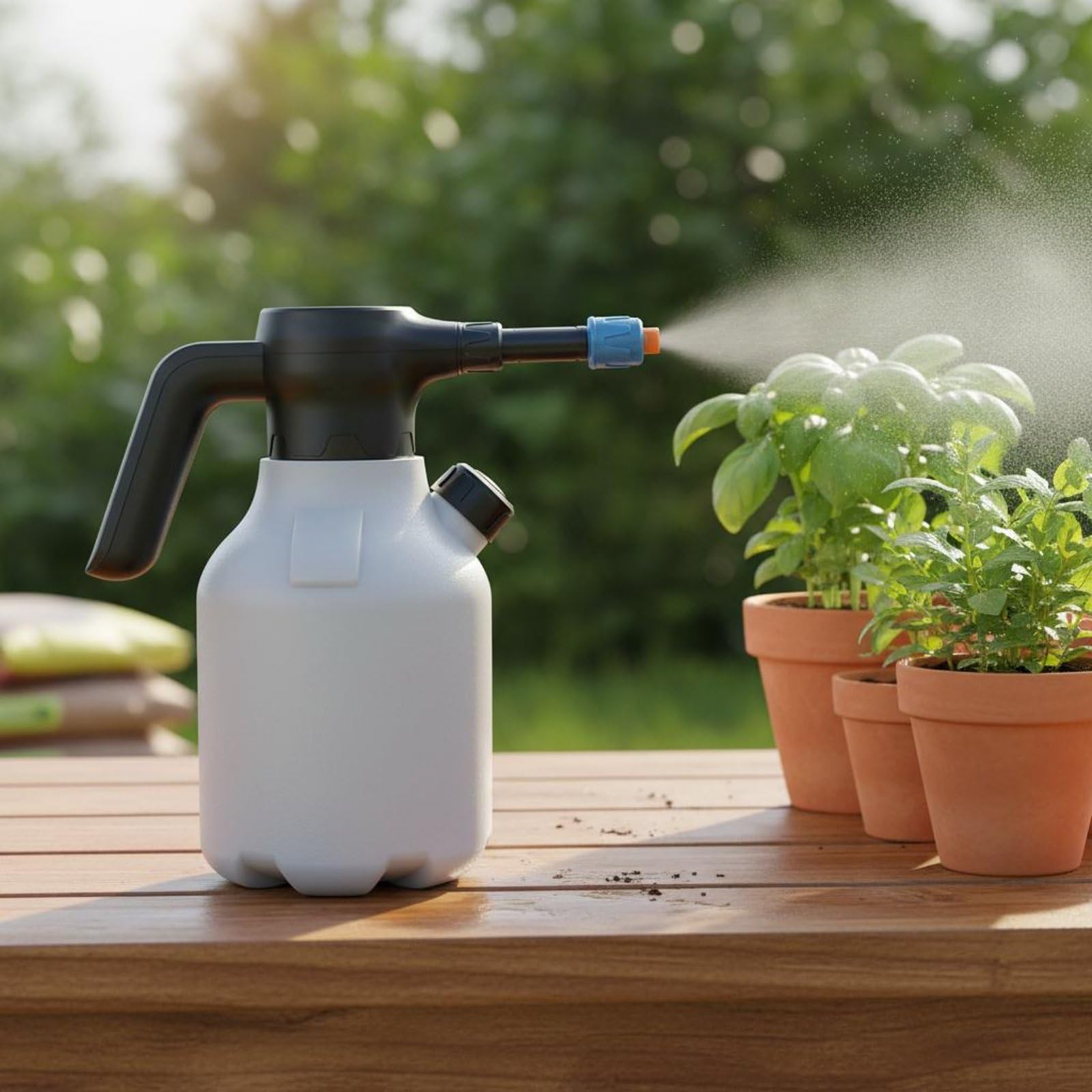 Colcolo Pulverizador Eléctrico de Lavado de Autos Pulverizador Espuma Rociador Botella con de y Salida Estable Recarga sin Abrir Adecuado para Coche Riego Suelo de Patio Limpieza General