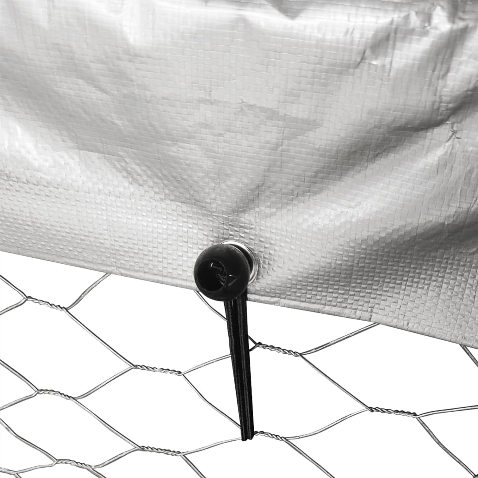 Gabbia Cane, Box per Cani da Esterno, Box Cane Esterno, Gabbia per Cani da Esterno con Tetto 600x200x150 cm