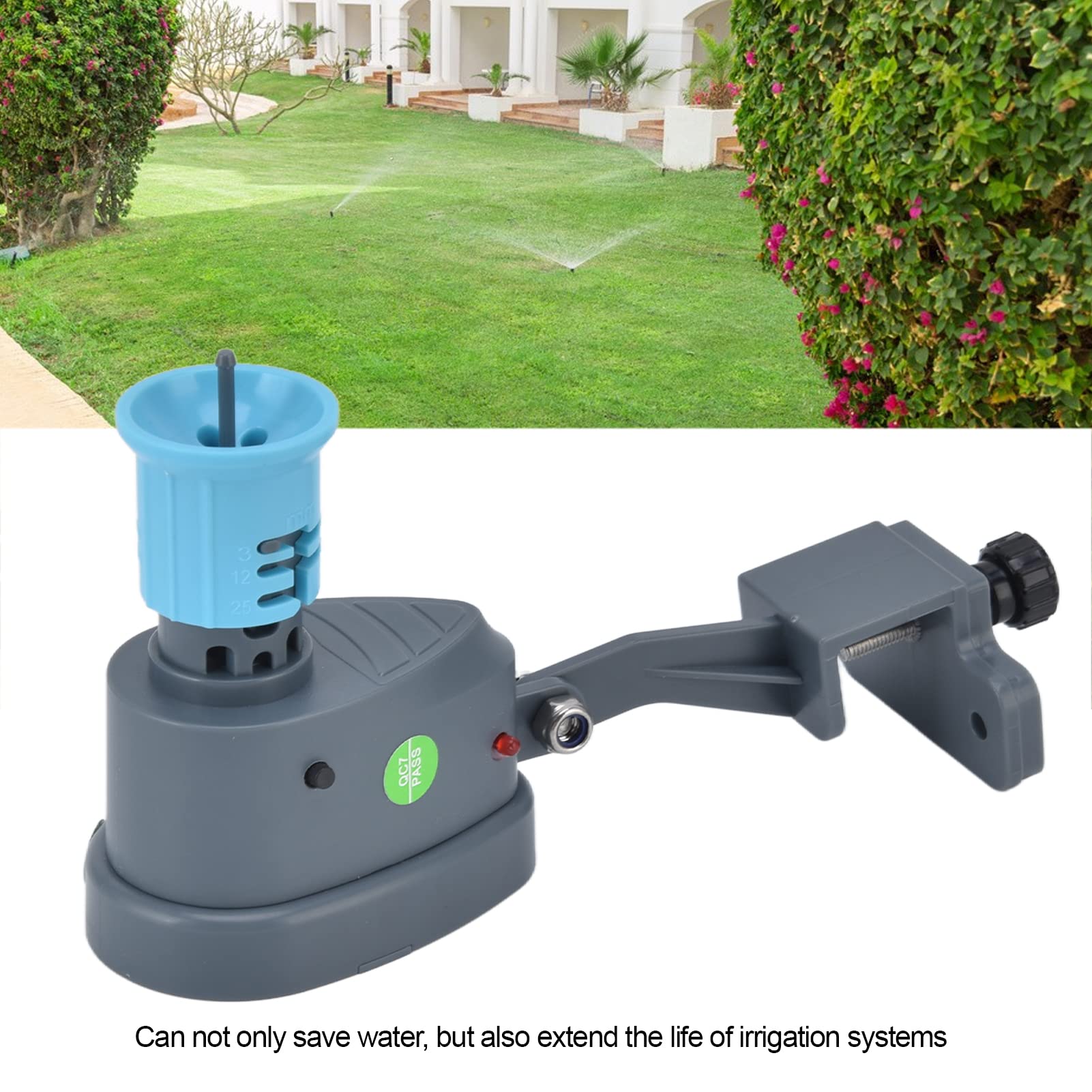 Sensore Pioggia da Giardino, Sensore Pioggia Wireless Ad Alte Prestazioni per L'irrigazione del Giardino con Connettività Bluetooth