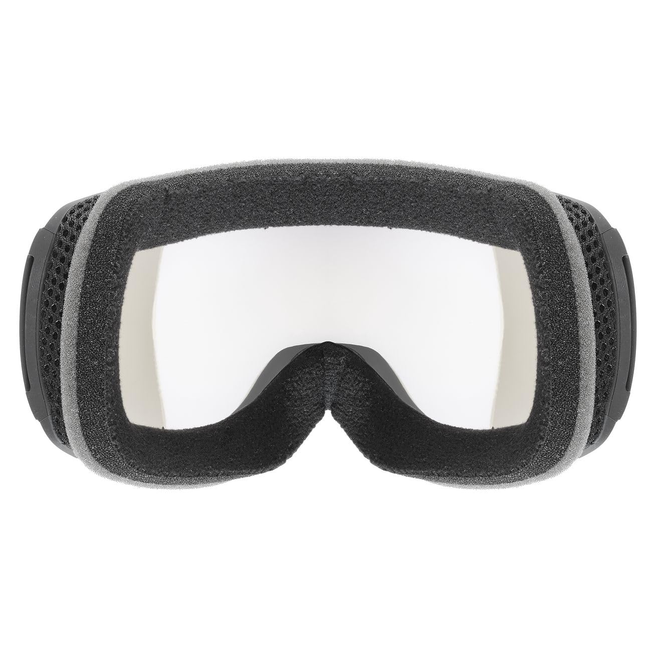 uvex downhill 2100 pro V, Gogle narciarskie unisex-dorosły, schwarz dl/rot-klar, one size