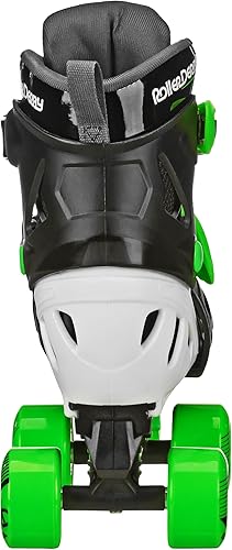 Miniatura 4 de Roller Derby Trac Star - Patines ajustables para niños, principiantes Negro/Verde,Negro/Rosa,Pink