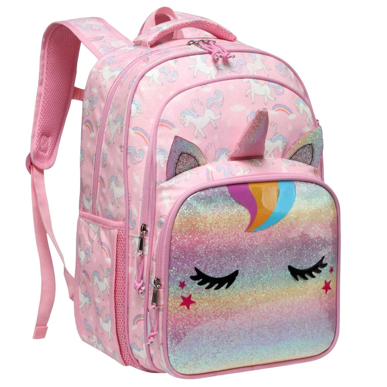 VASCHY Kids backpacks, 16in Water Resistant Boys Girls Backpack for Preschool/Primary/Elementary School Bookbag