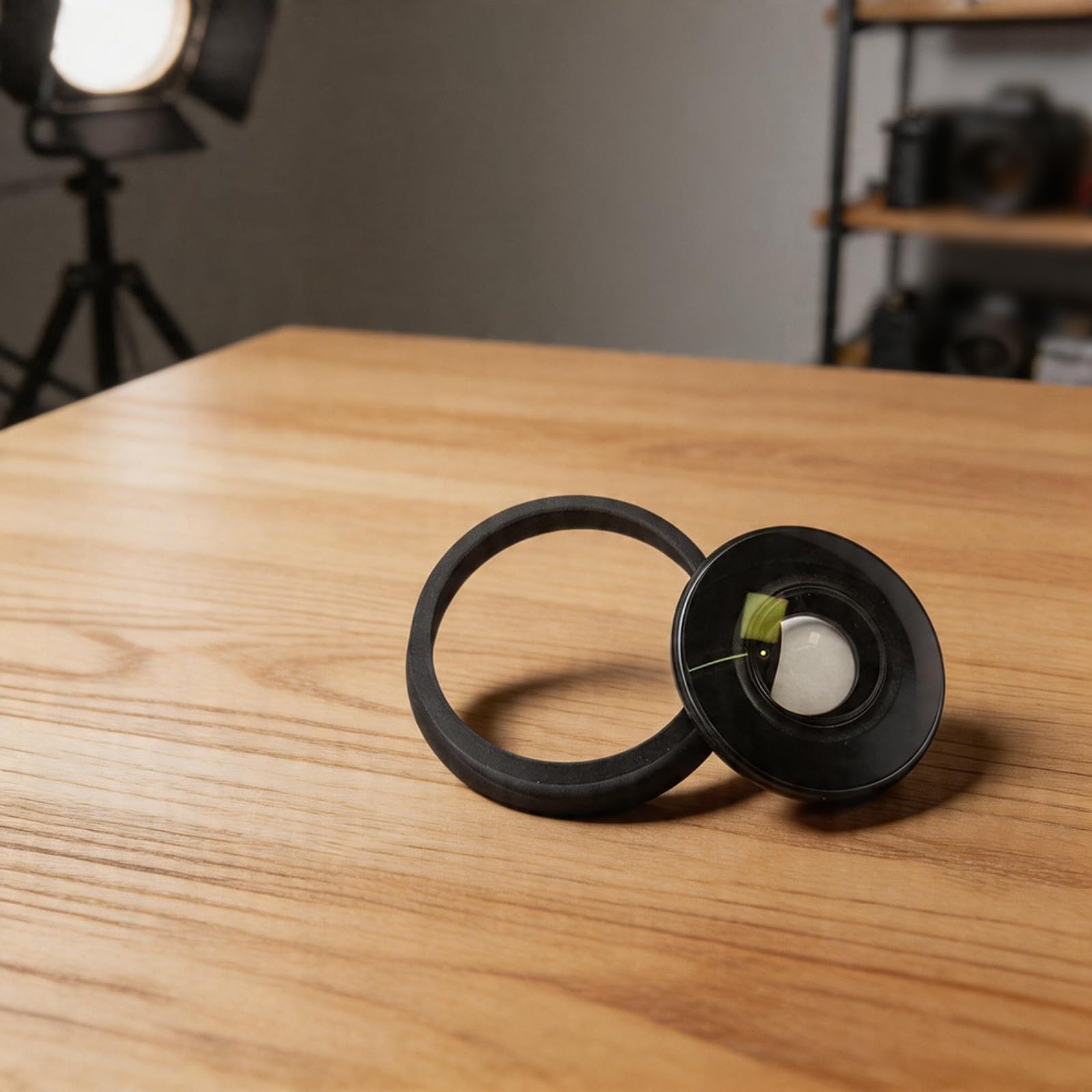 Lente in vetro ottico per action camera Insta360 X3, obiettivo di ricambio di precisione con anello, copertura protettiva compatta da 2,25 cm per riparazione