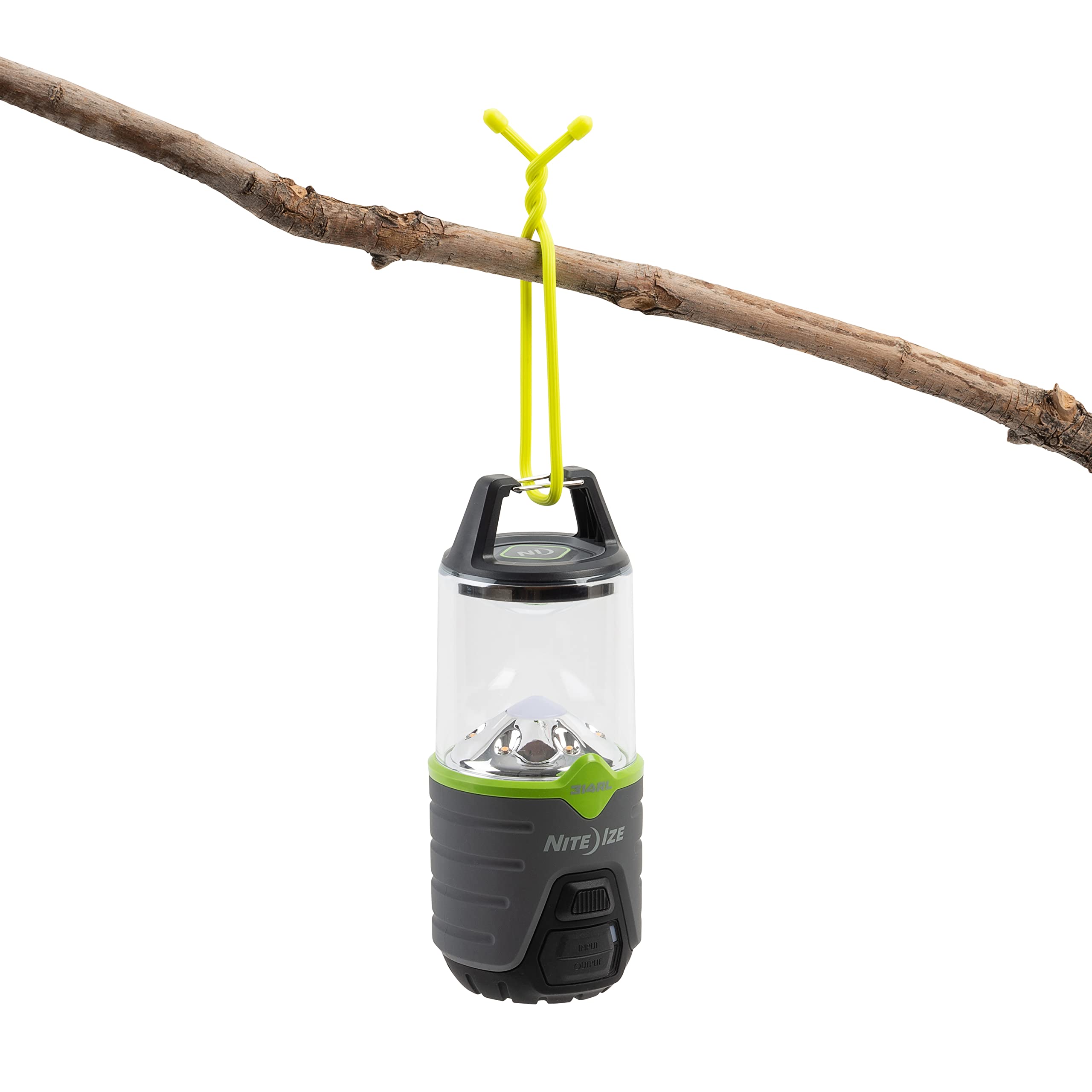 Nite Ize, Inc GT12-33-2R3 Nite IZE Original Gear, caoutchouc réutilisable, 30,5 cm, lot de 2, jaune fluo, fabriqué aux États-Unis