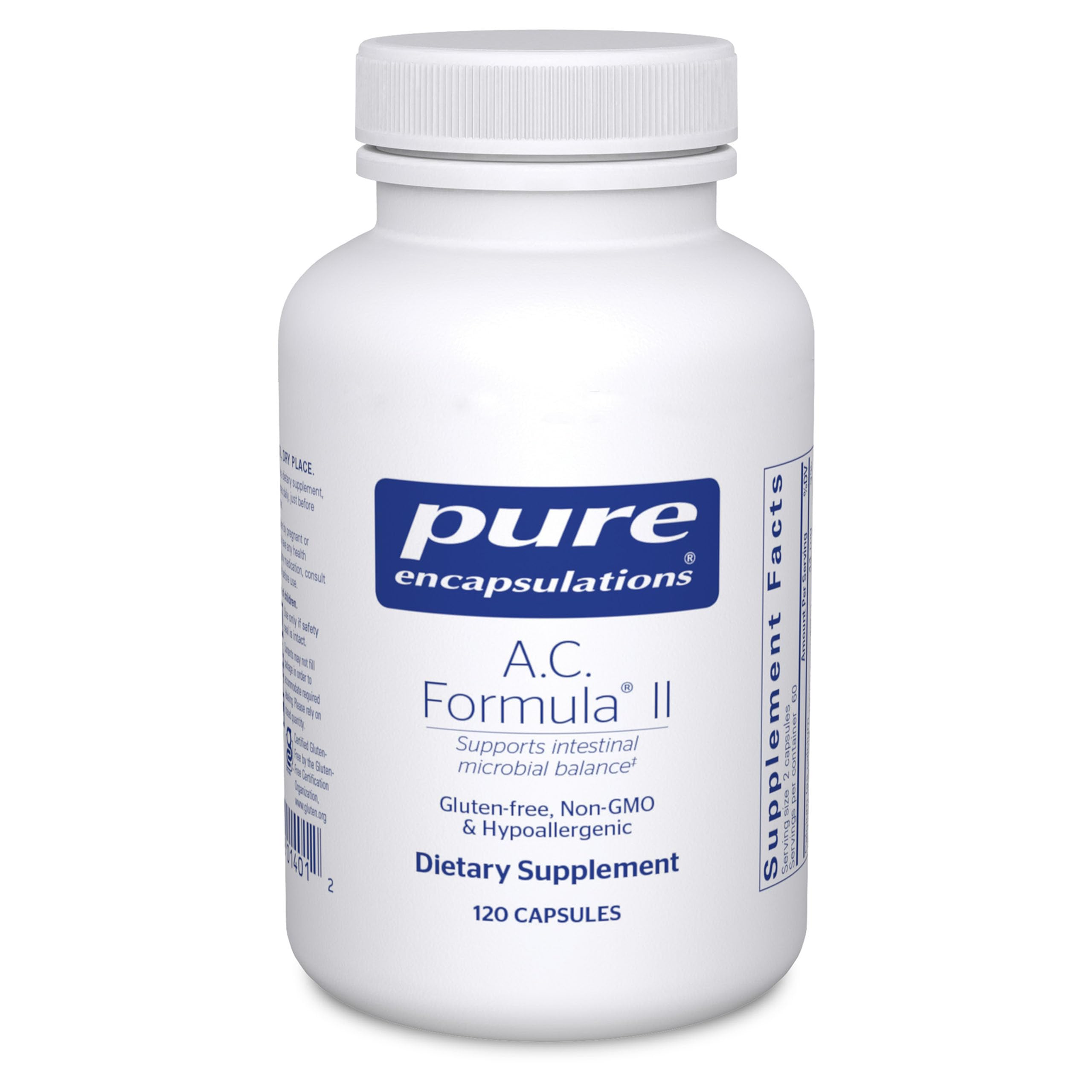 Pure EncapsulationsA.C. Formula II | Hypoallergenic Dietary Supplement to Promote Healthy Balance | 120 Capsules