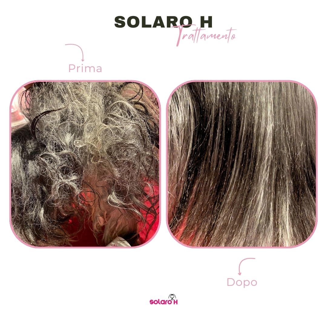 Solaro H | Spray Démêlant pour Chien Super Flash Gold 250ml, Hydrate, Adoucit, Protège Le Poil, Traitement Démêlant, Spray Délier Les Nœuds instantanés - Made in Italy