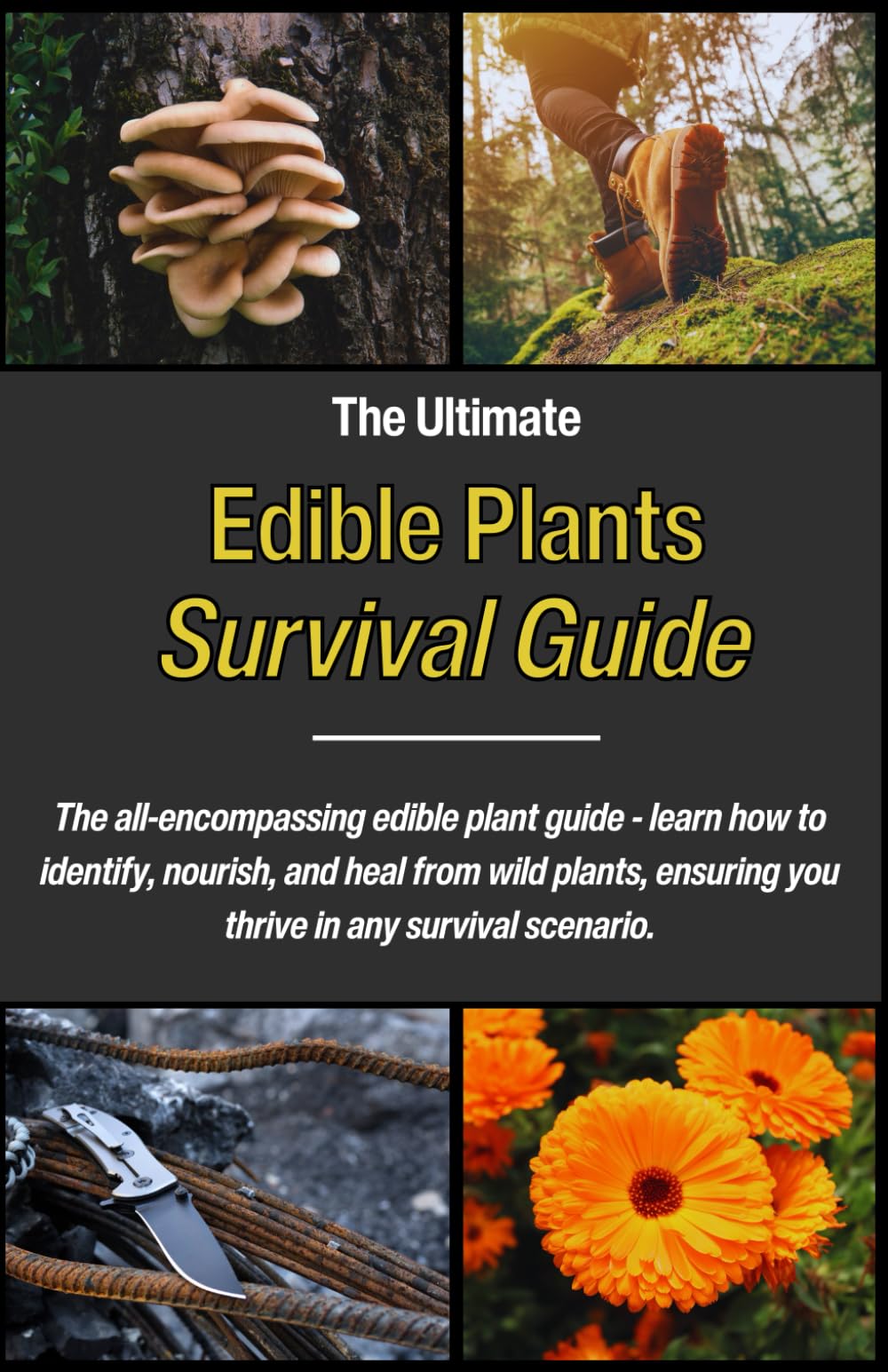 The Ultimate Edible Plants Survival Guide: The all-encompassing edible plant guide - learn how to identify, nourish, and heal from wild plants, ensuring you thrive in any survival scenario.