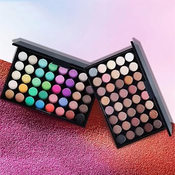 40 Color Eye Shadow Palette Set with Makeup Brush