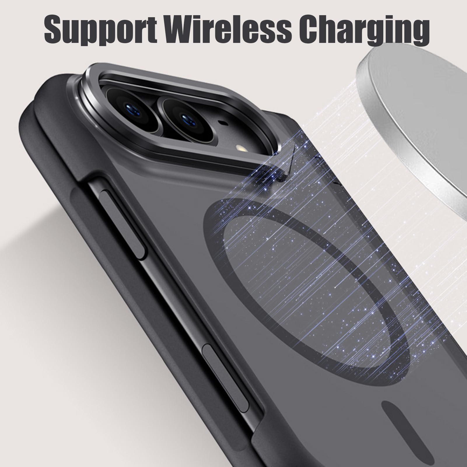 Magnetyczne etui do iPhone Duo, obiektyw z funkcją stojaka, ochrona