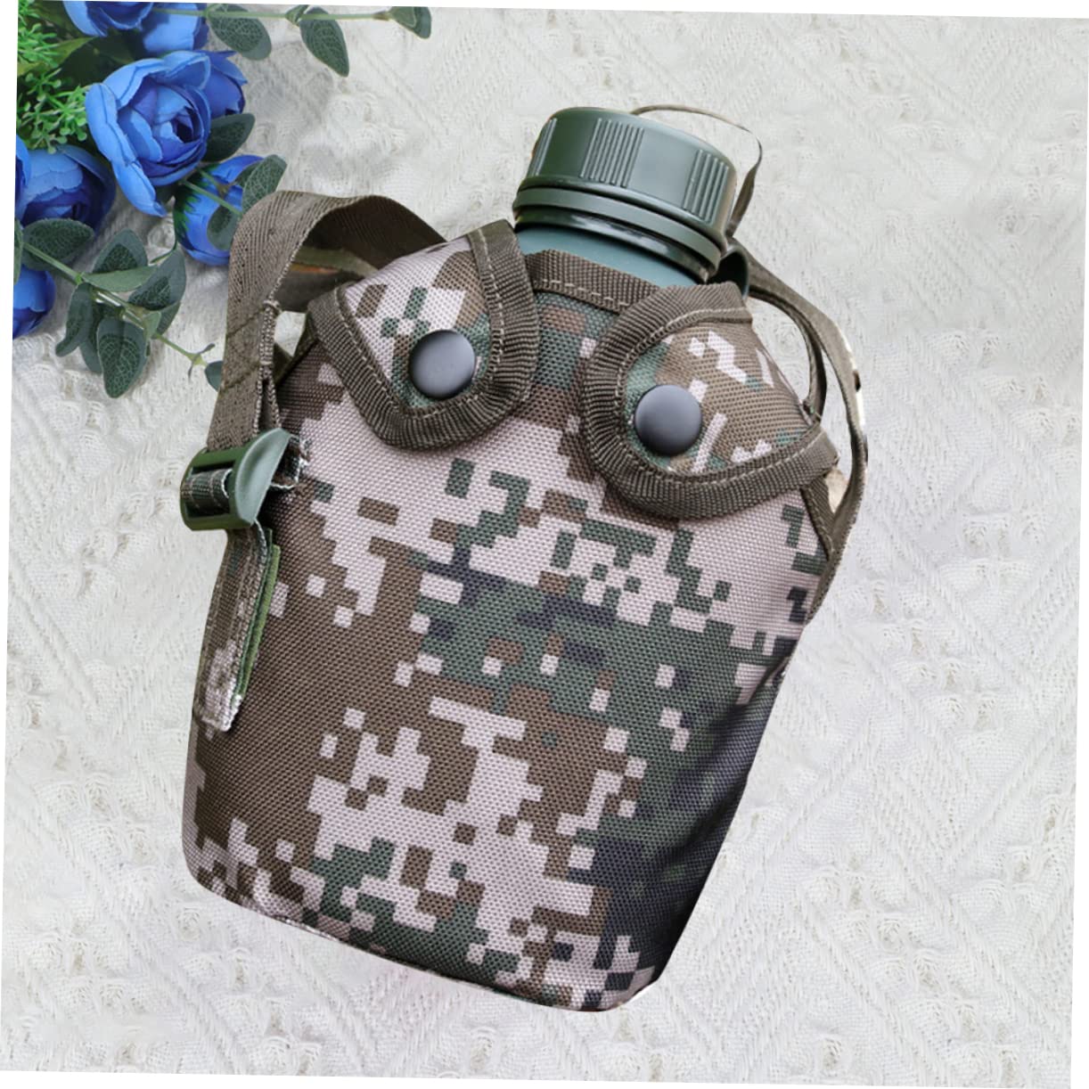 KOMBIUDA Wasserflasche Trinkflasche Kantine grüner Wasserkocher Wasserbehälter für Camping Wasserkrug Camping Wasserkocher Wasserkocher