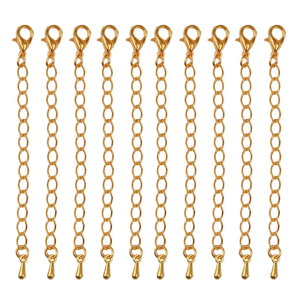 See full amazon price history chart for Imported 10pcs Extension Link Chain Necklace Extenders Jewelry Findings 75 mm Gold Imported 10pcs Extension Link Chain Necklace Extenders Jewelry Findings 75 mm Gold (B01GE3VVL8) Amazon Price History, Amazon Price Tracker