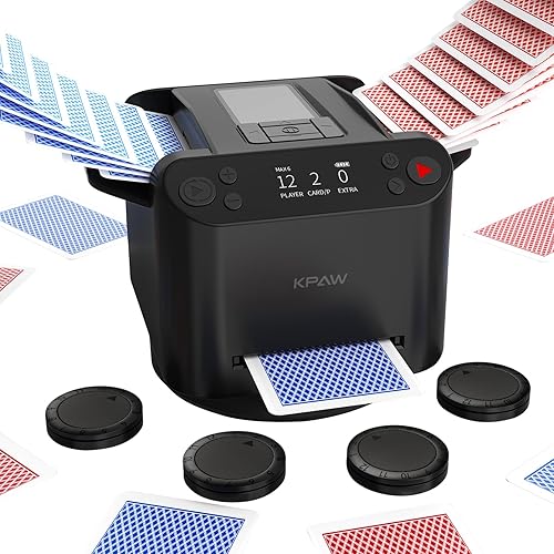 Automatic Card Shuffler and Dealer