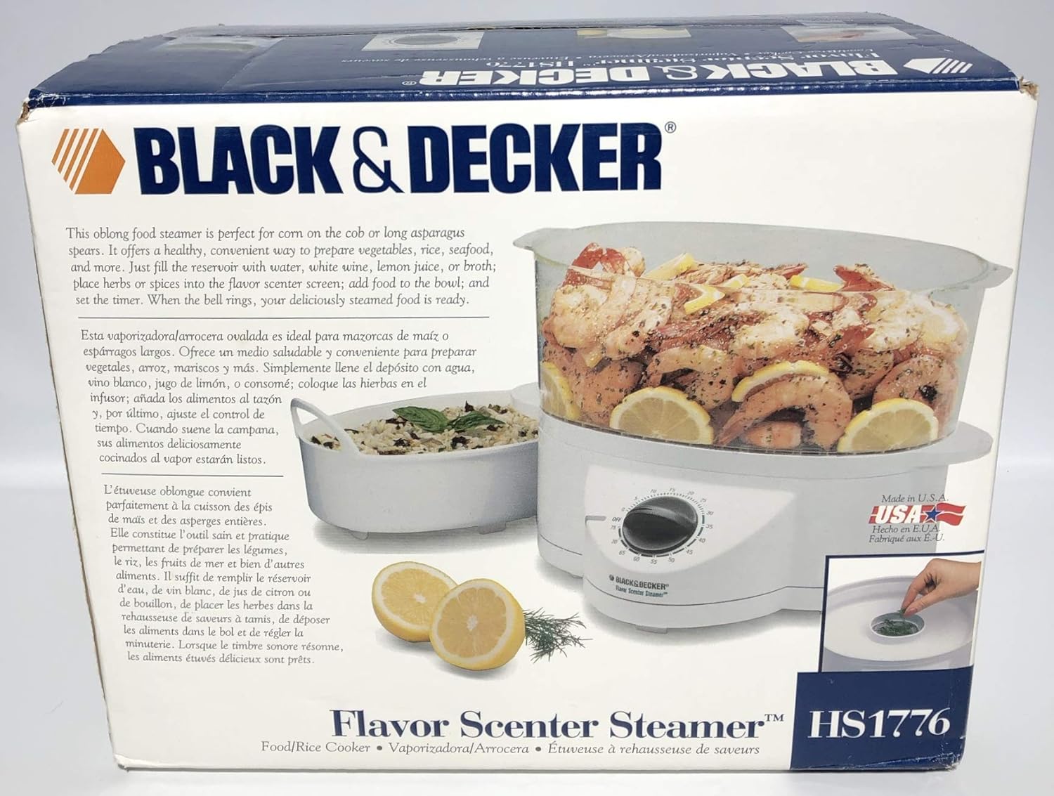 Home Kitchen, Dining & Bar Black & Decker HS 1776 Flavor Scenter Double