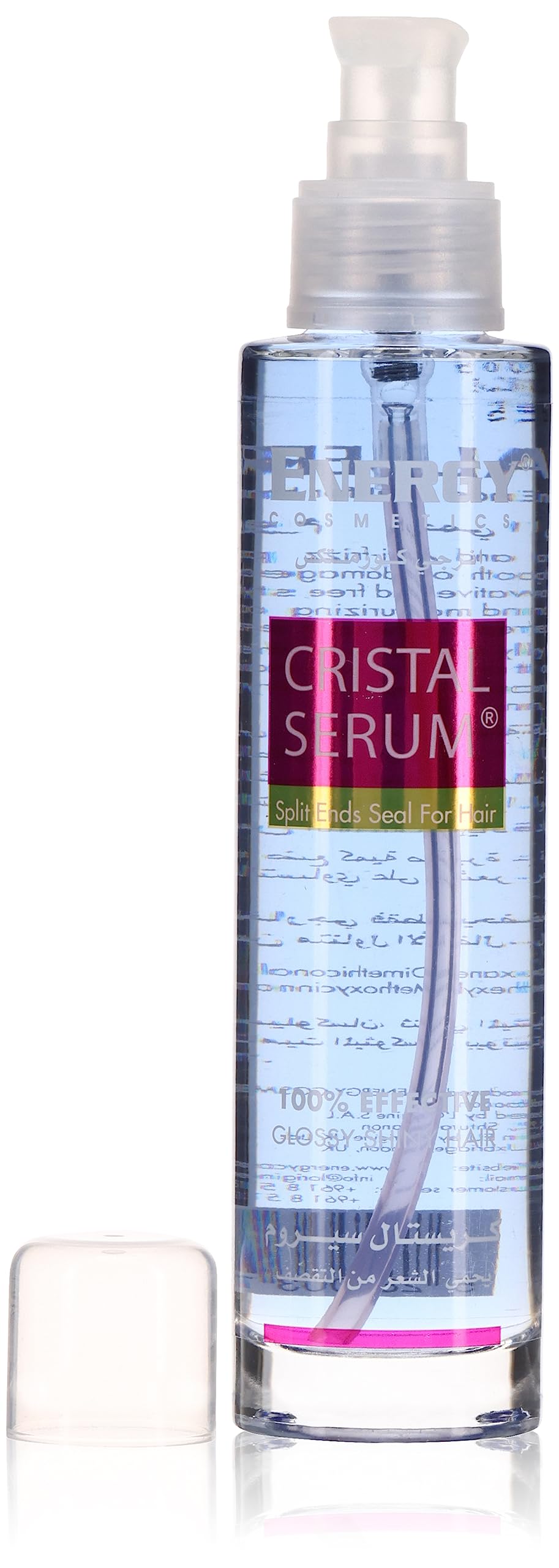 Cristal Hair Serum, Restores Split Ends, 100% Effective Glossy Shiny Hair, Ideal For All Hair Types, 60ml (100 ml)