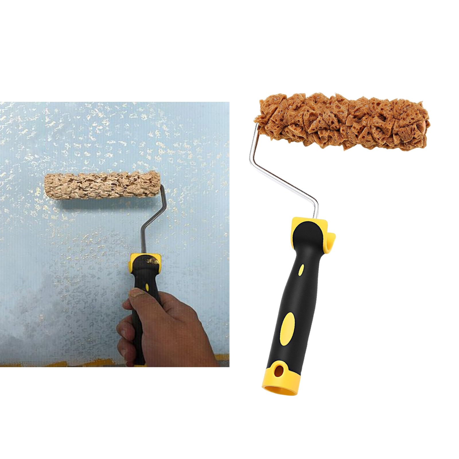 Set di 3 rulli multiuso con robusti rulli da 15,2 cm, per applicazioni su pareti interne, per uso quotidiano